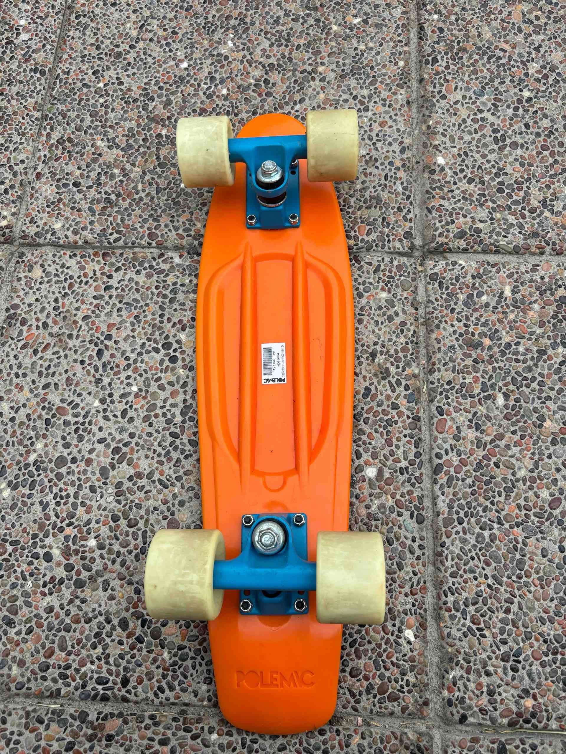 Mini skate naranja - miniatura 3