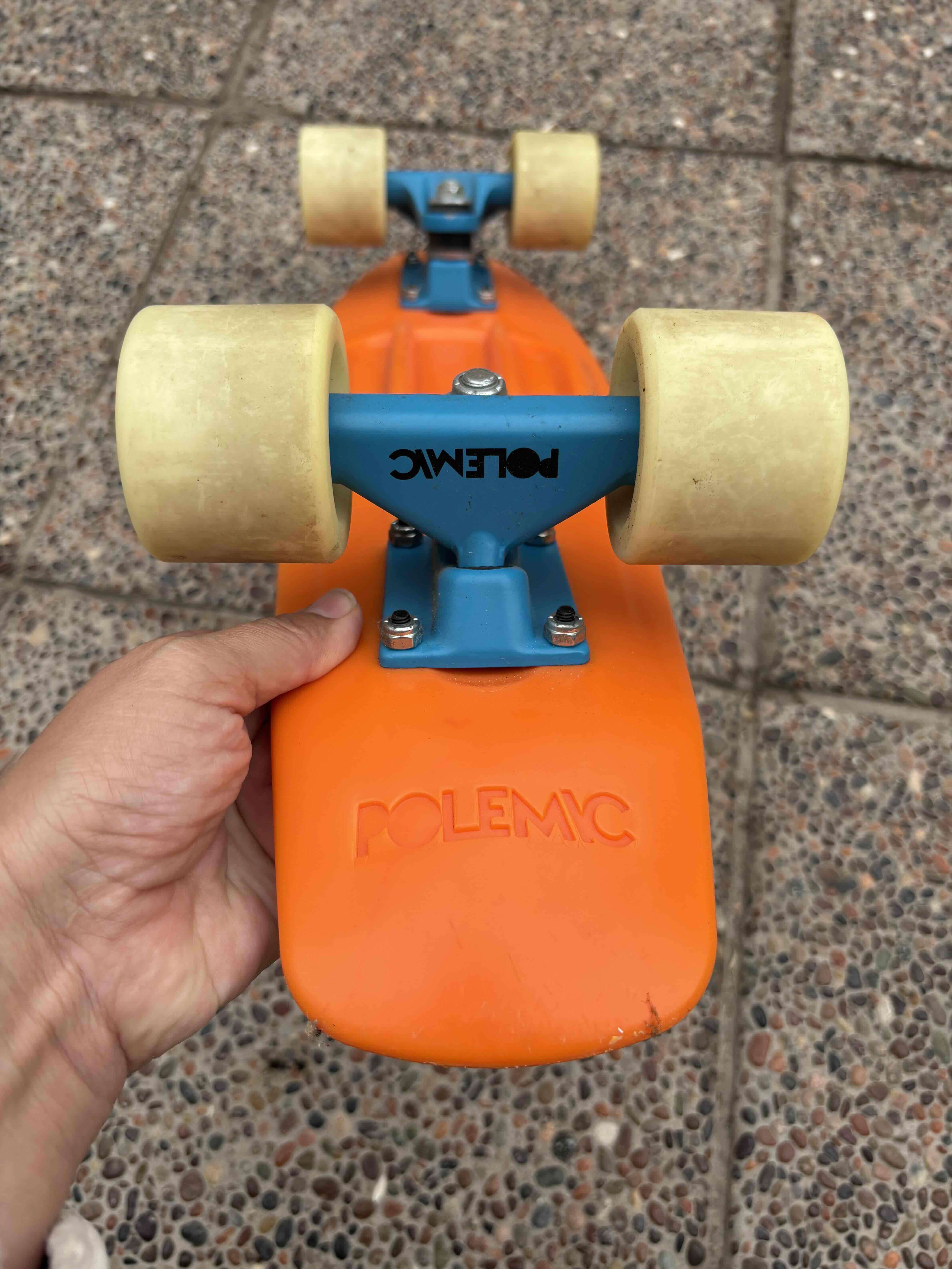 Mini skate naranja - miniatura 4