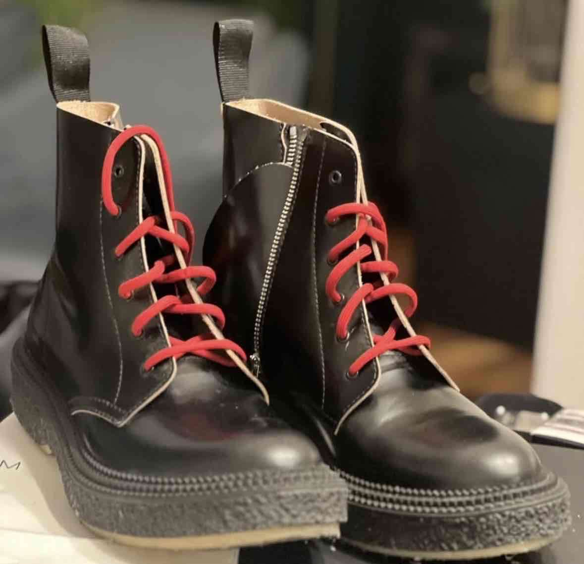 Botas negras Gianvattista Valli x H&M - miniatura 1