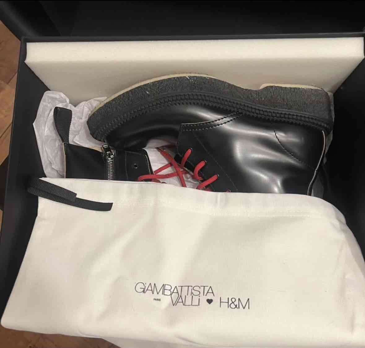 Botas negras Gianvattista Valli x H&M - miniatura 3