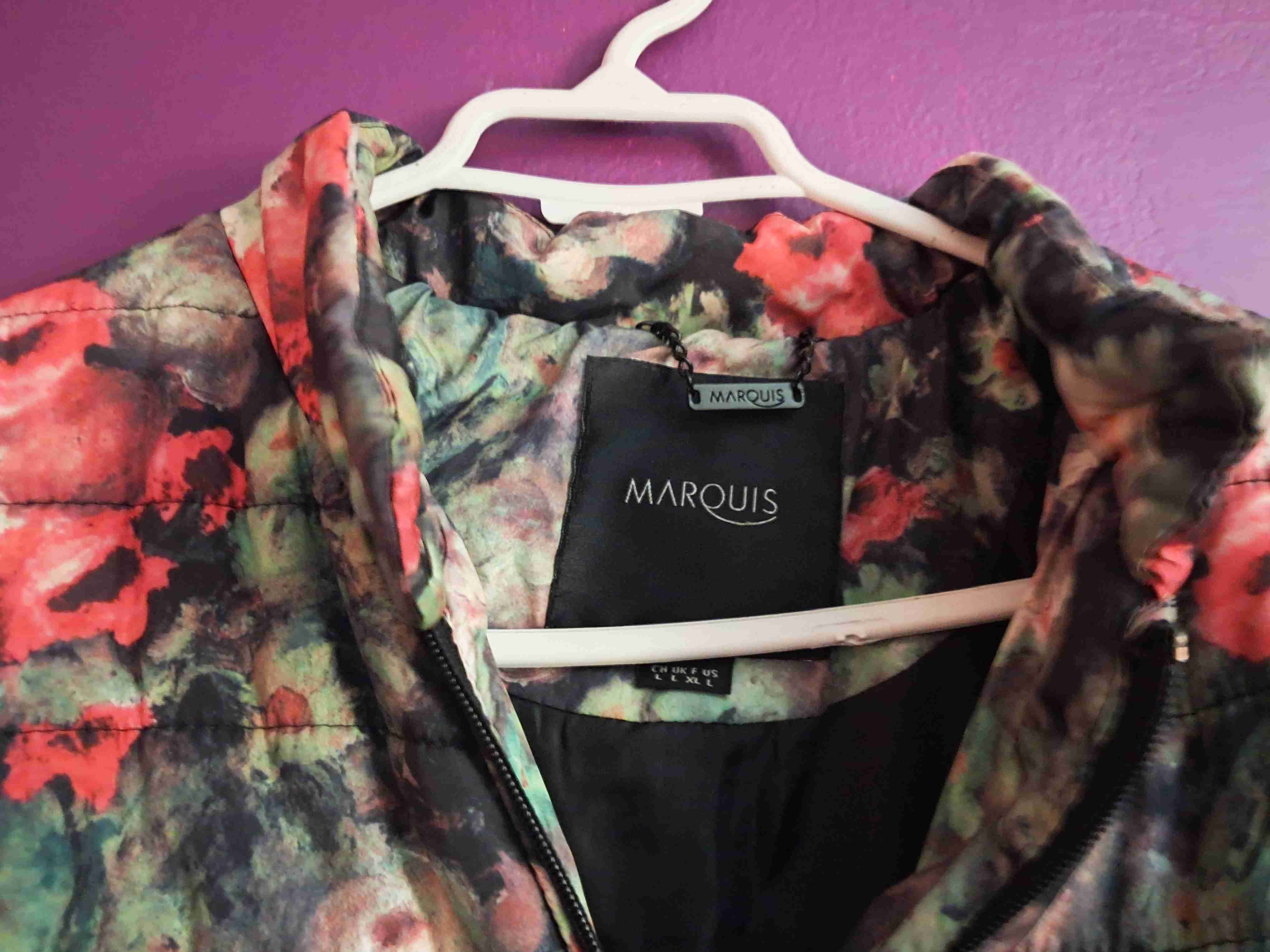 Chaqueta floral acolchada - miniatura 2