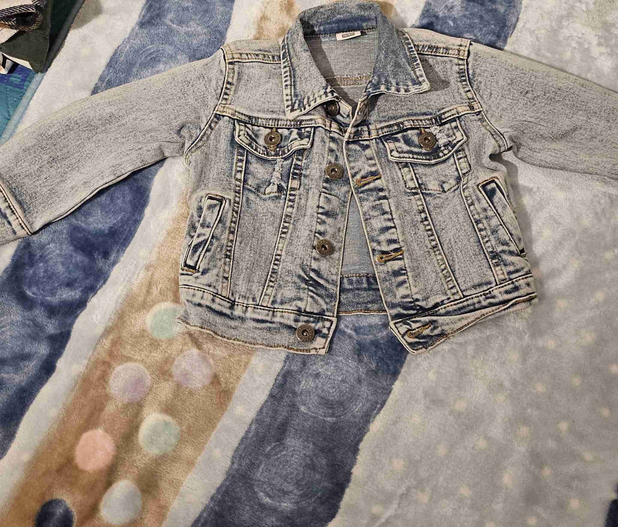 Chaqueta denim infantil