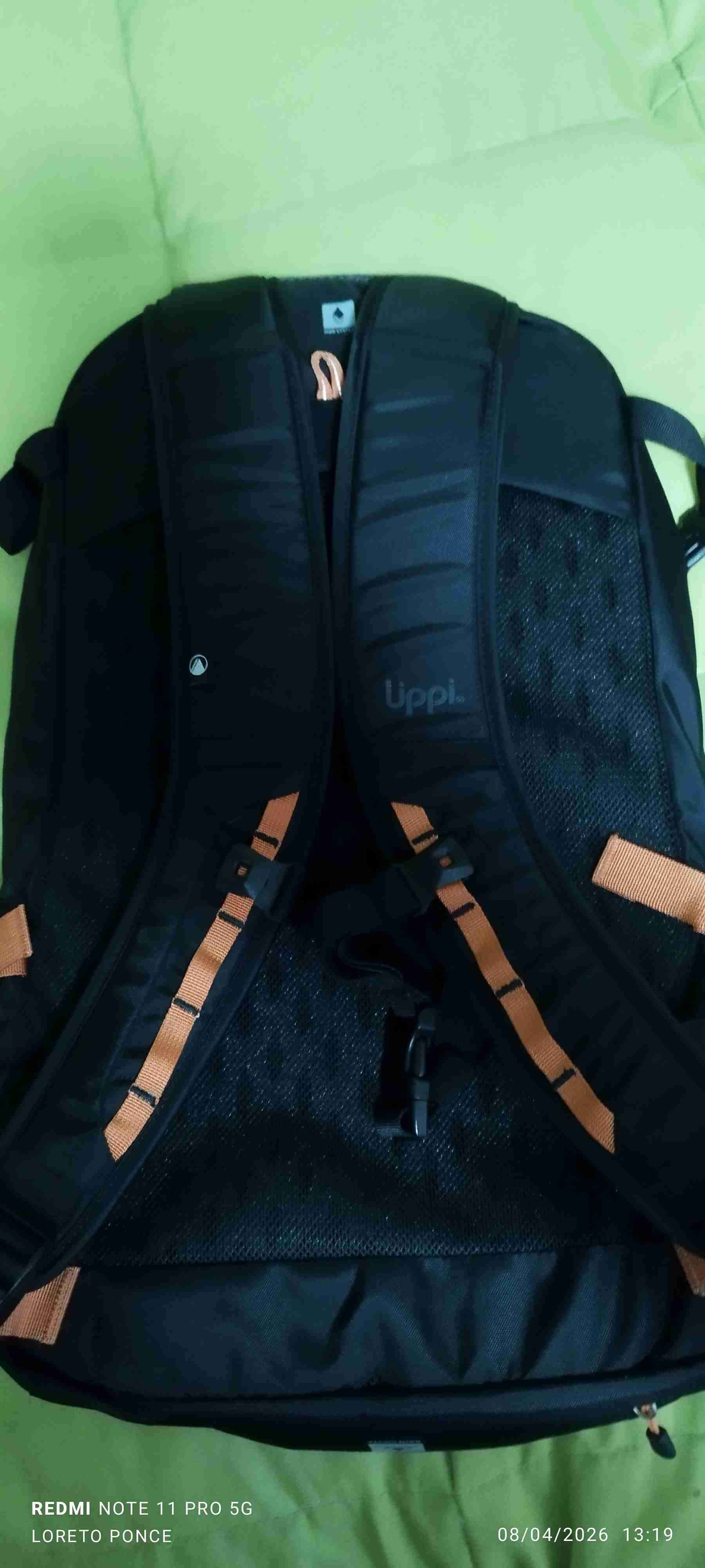 Mochila negra lippi Intense 24L - 3