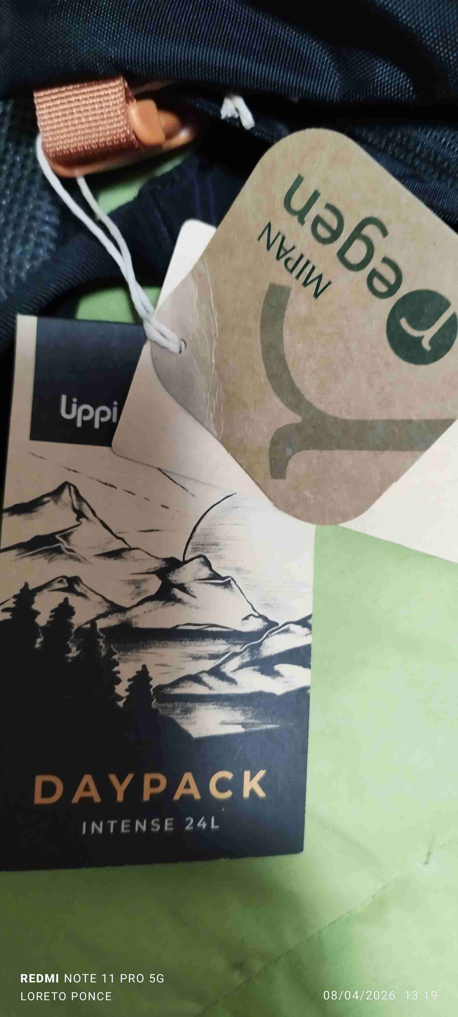 Mochila negra lippi Intense 24L - 5