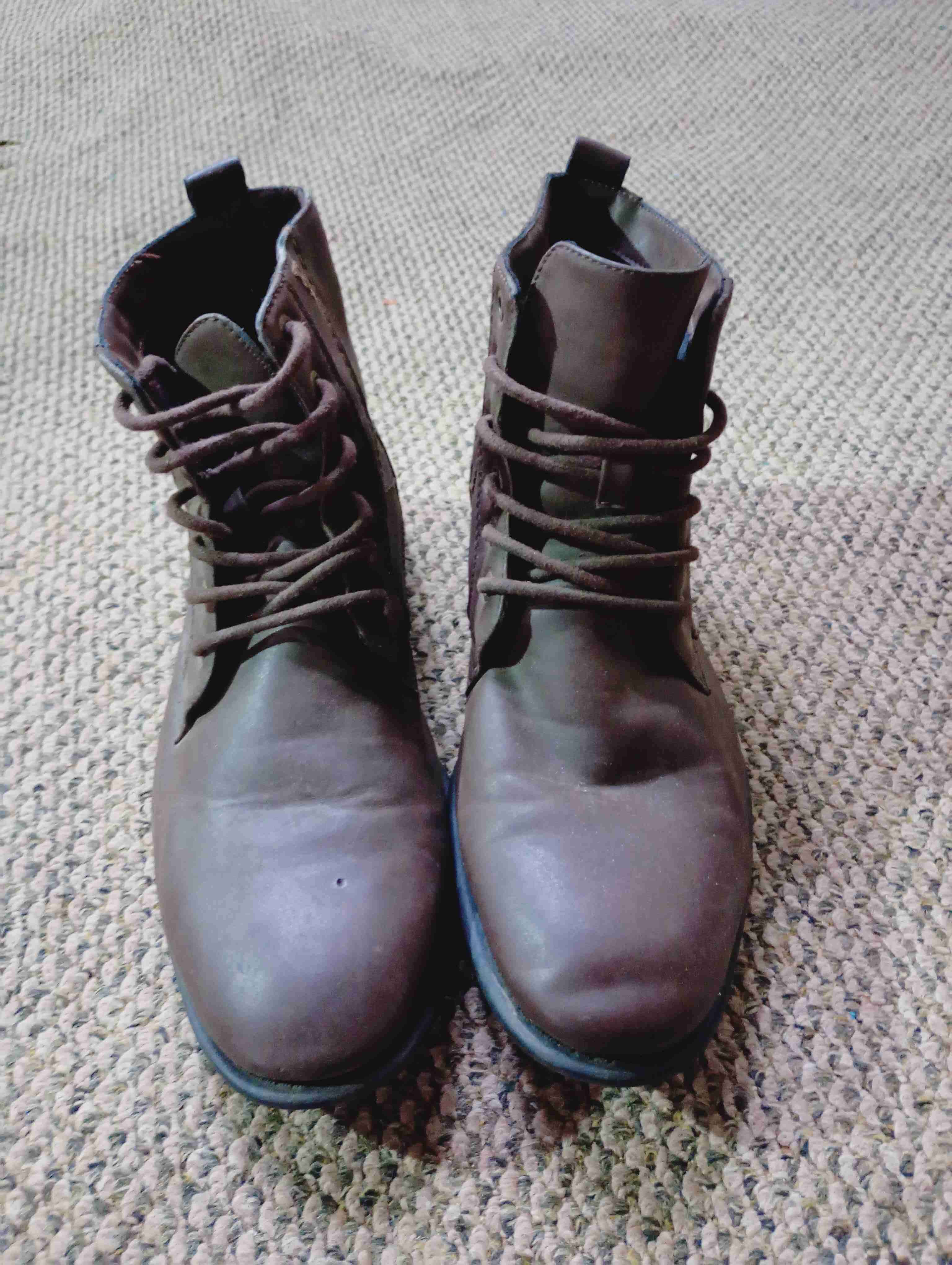 Botines marrones de cuero - miniatura 2