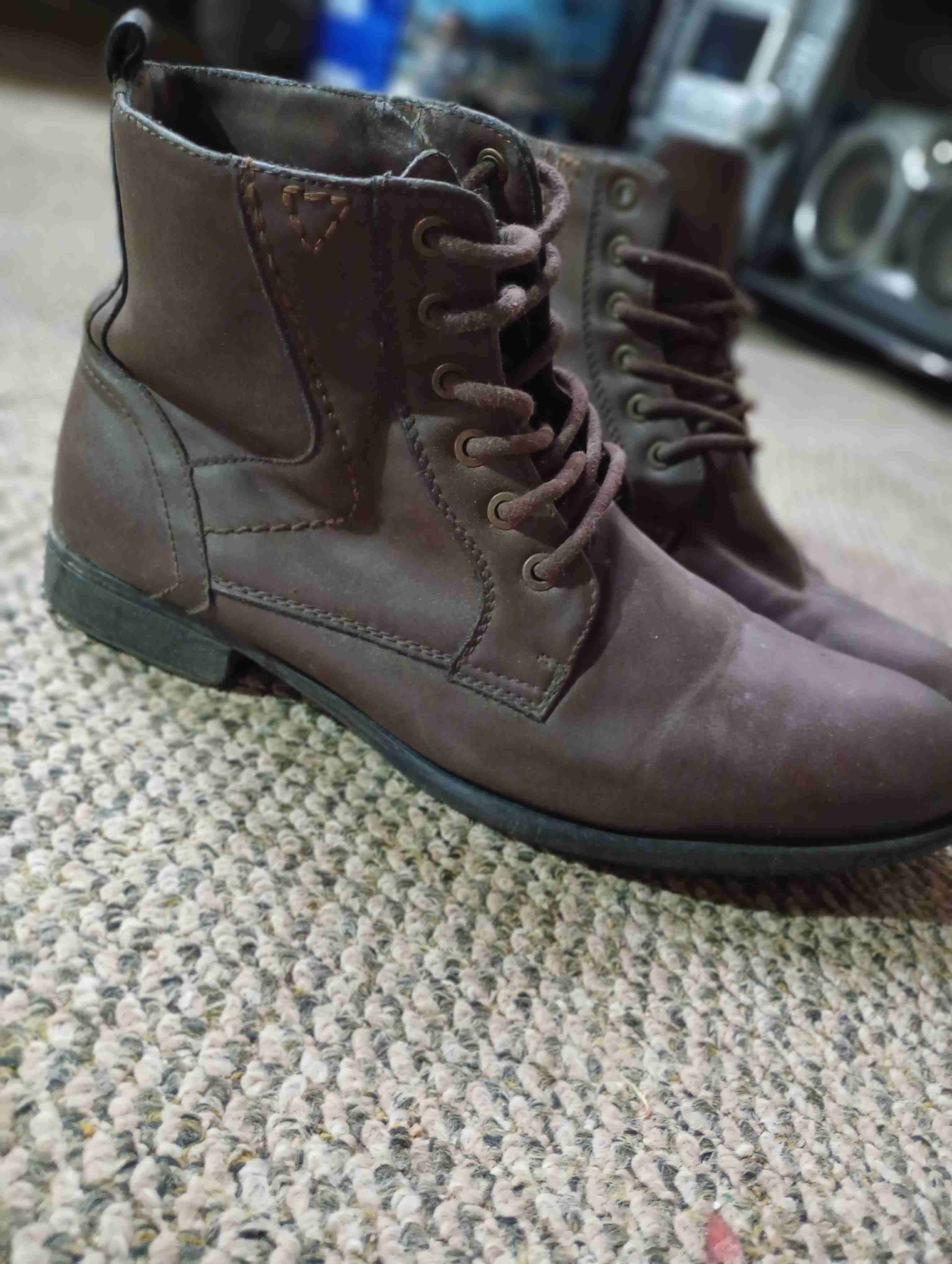 Botines marrones de cuero - miniatura 3