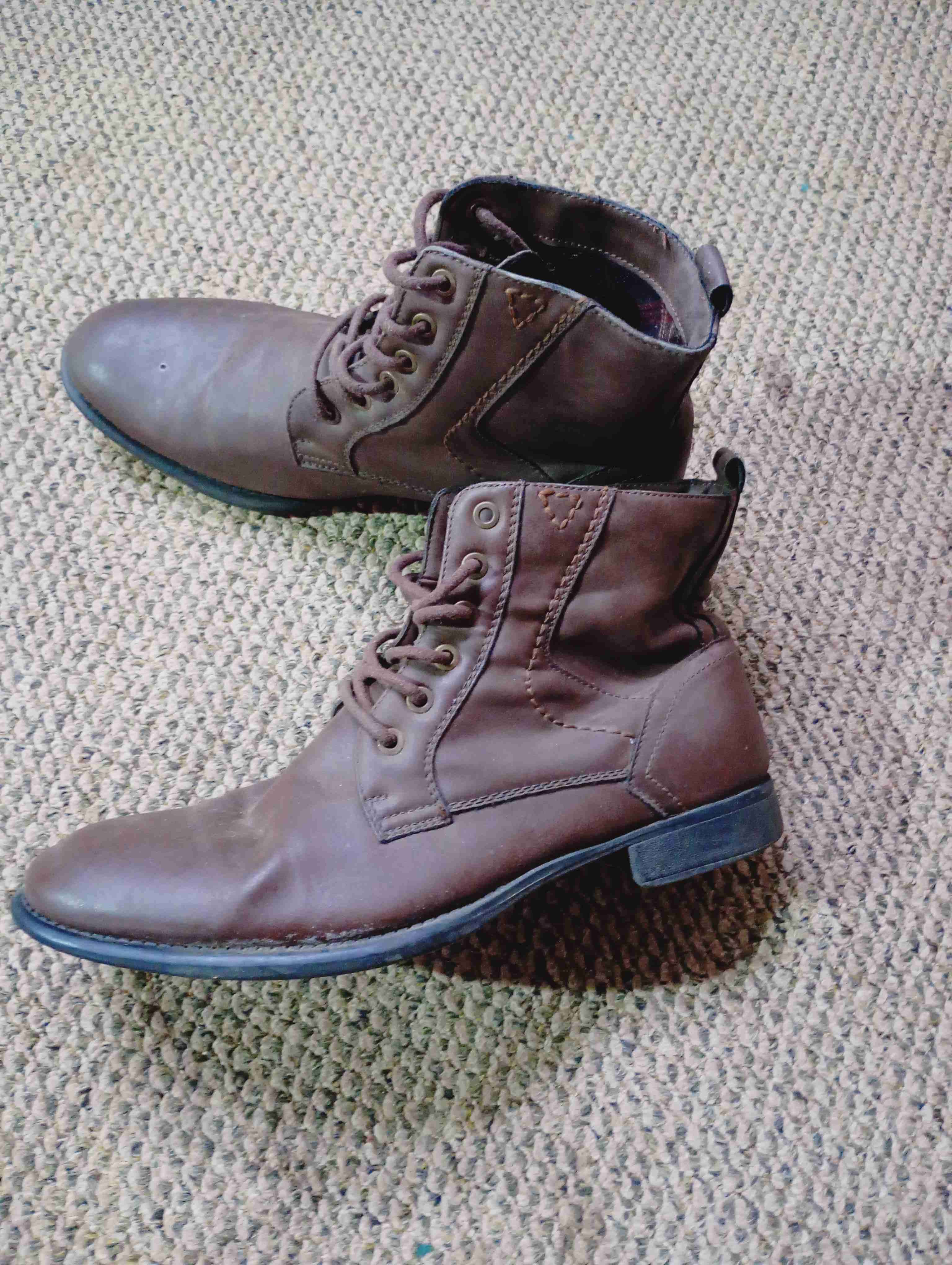 Botines marrones de cuero - miniatura 4