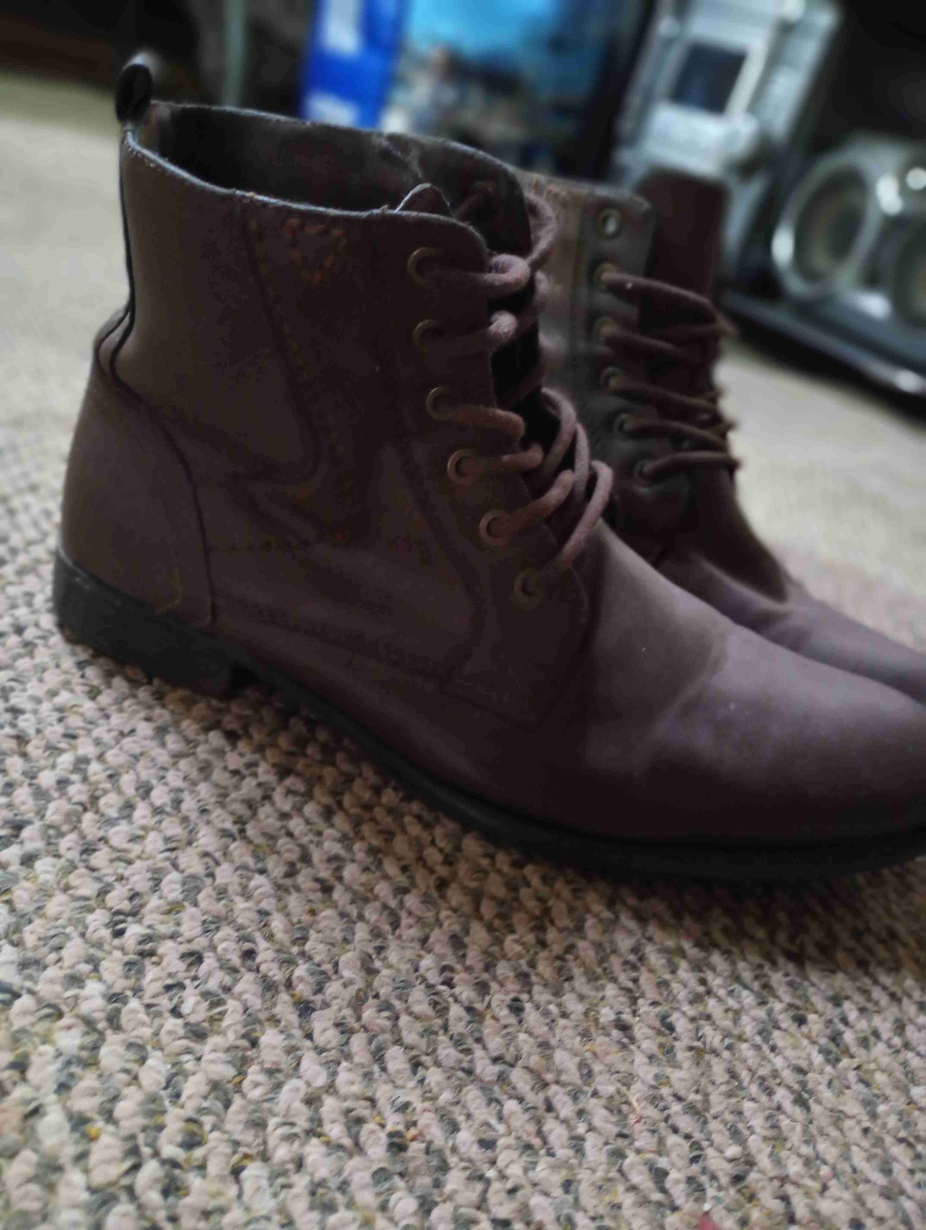 Botines marrones de cuero - miniatura 5