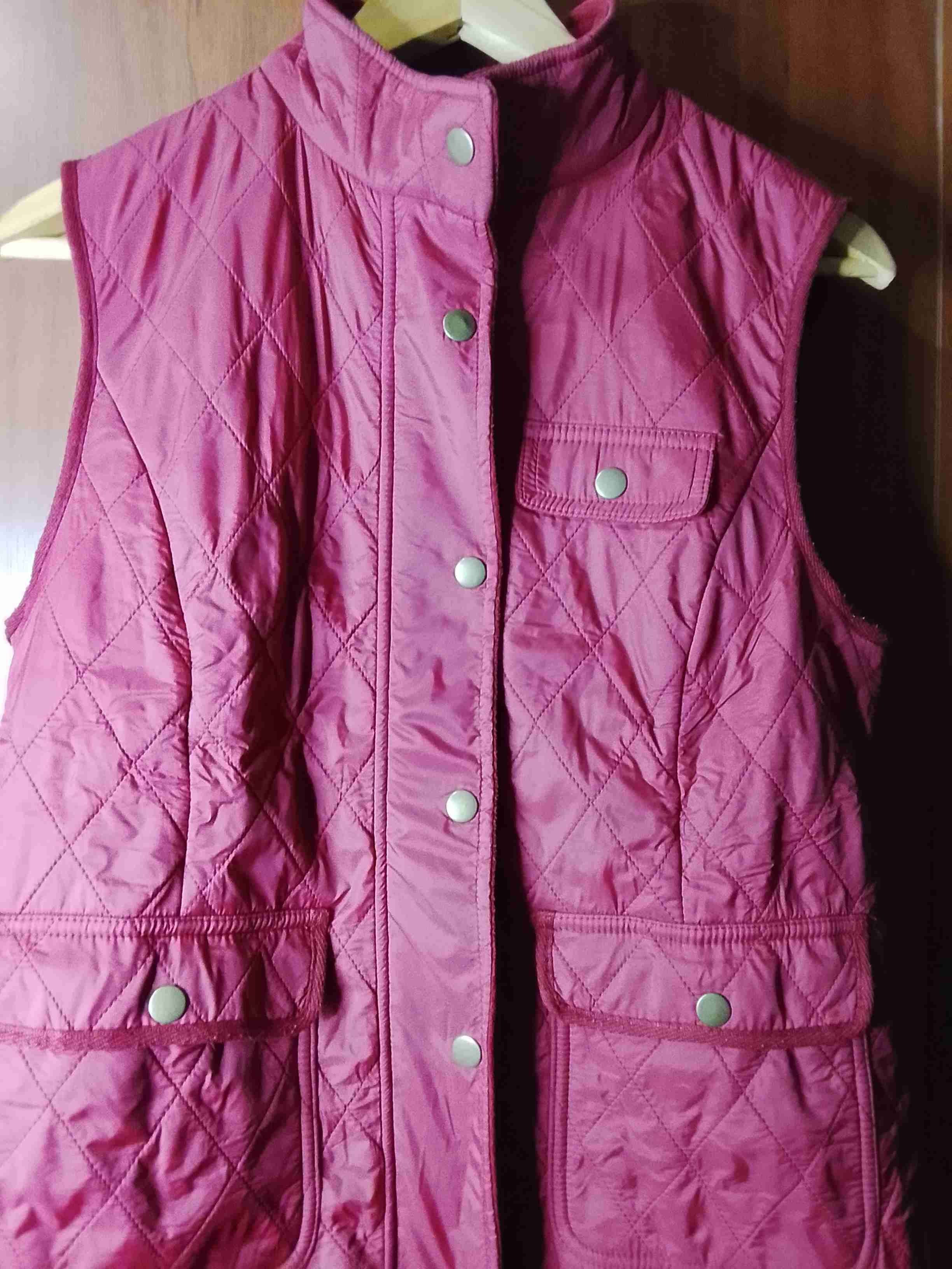 Chaleco acolchado rojo mujer - 2