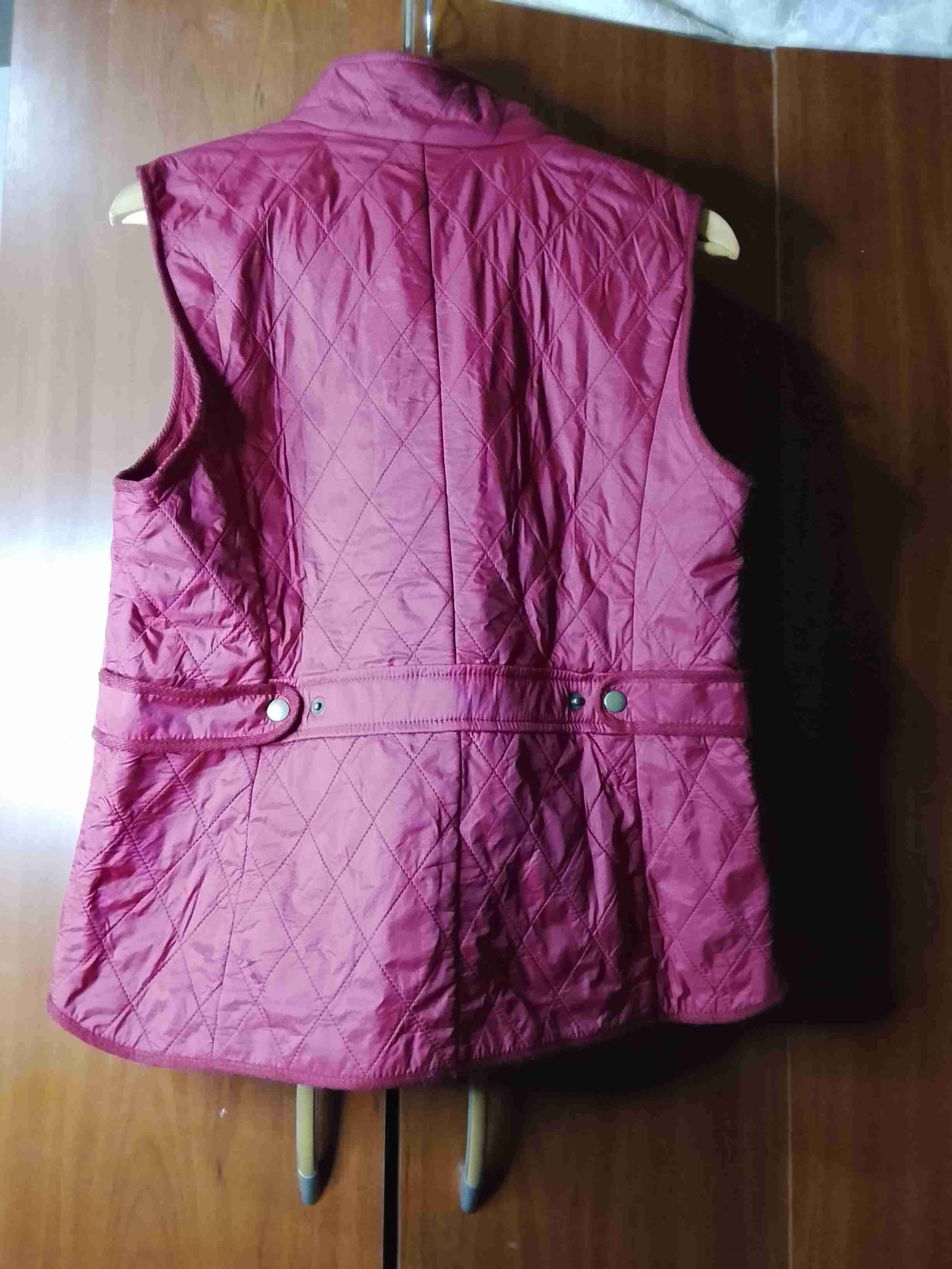 Chaleco acolchado rojo mujer - 3