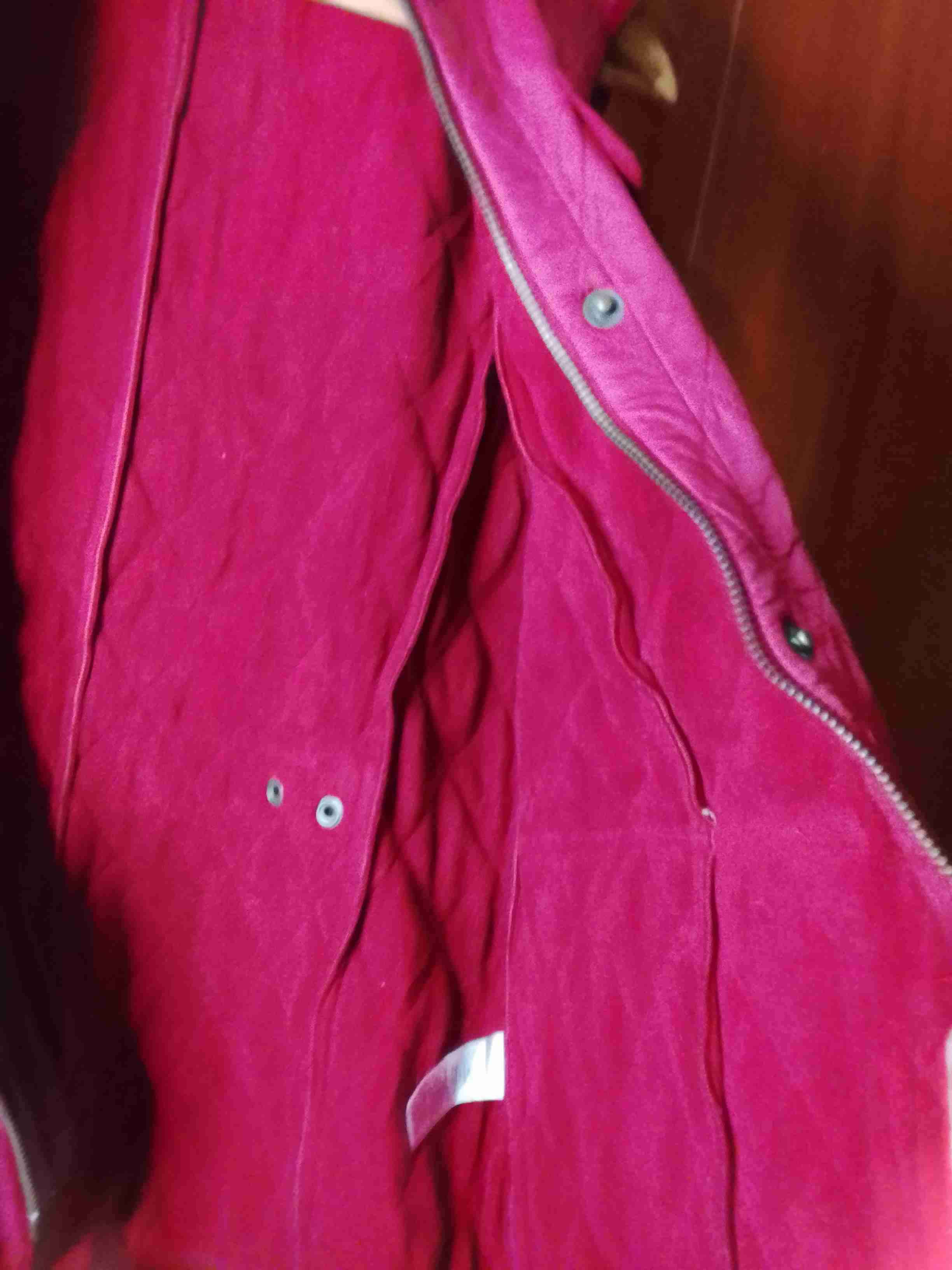 Chaleco acolchado rojo mujer - 4