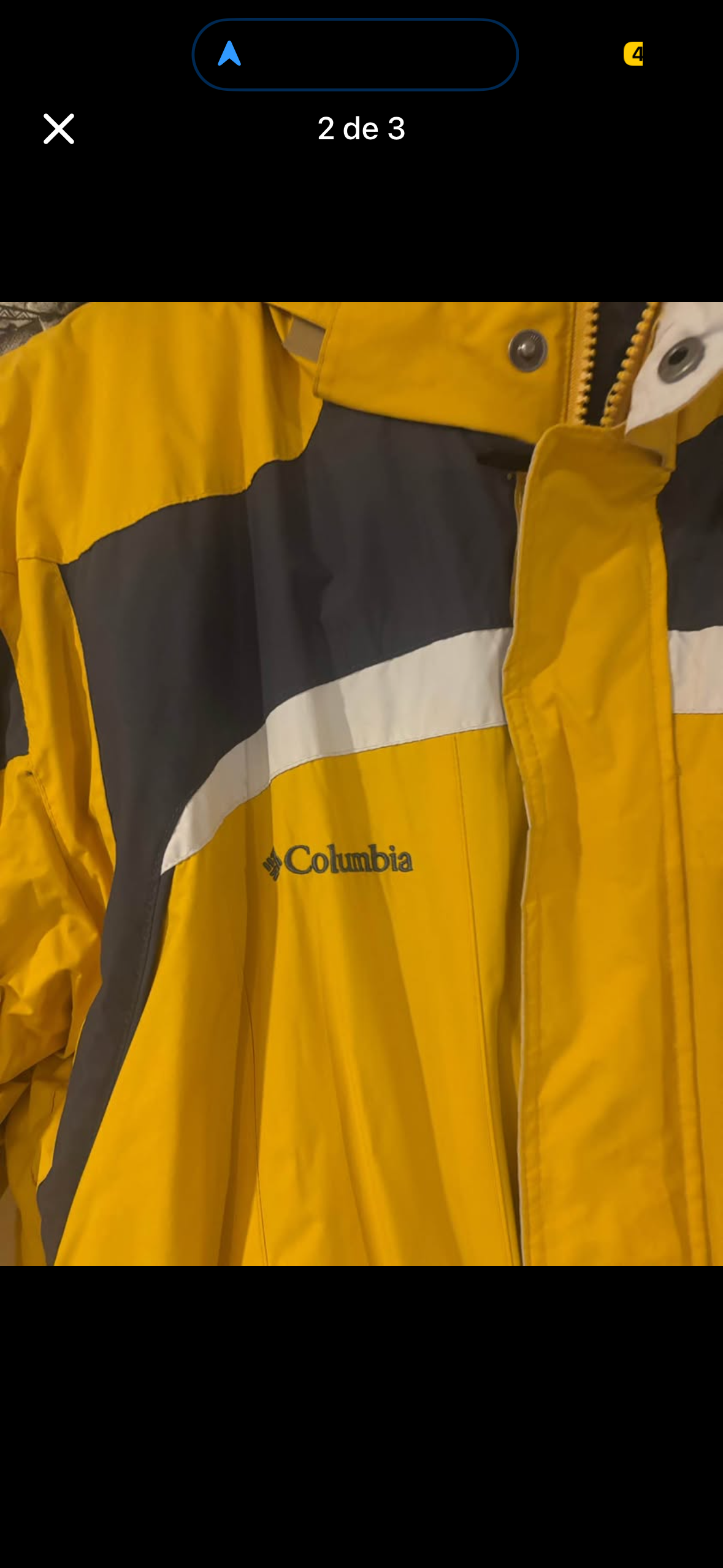 Chaqueta amarilla de invierno Columbia - 2