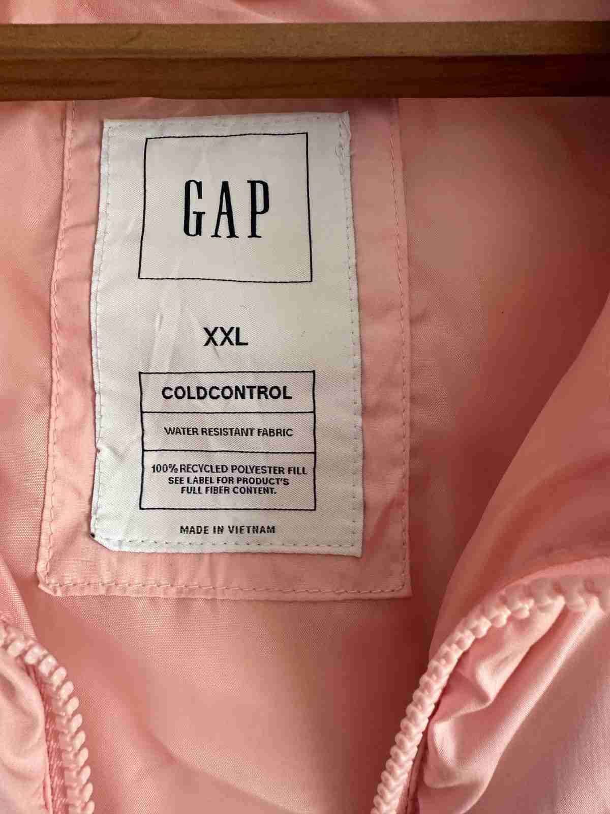 Chaleco sin mangas rosa Gap - miniatura 3