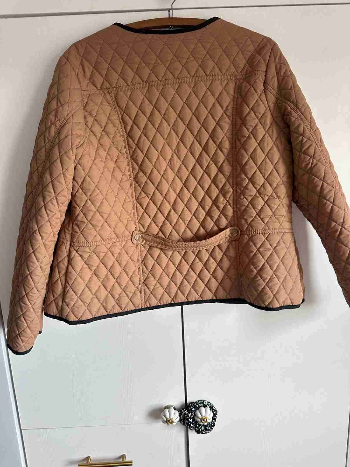 Chaqueta acolchada beige - 2