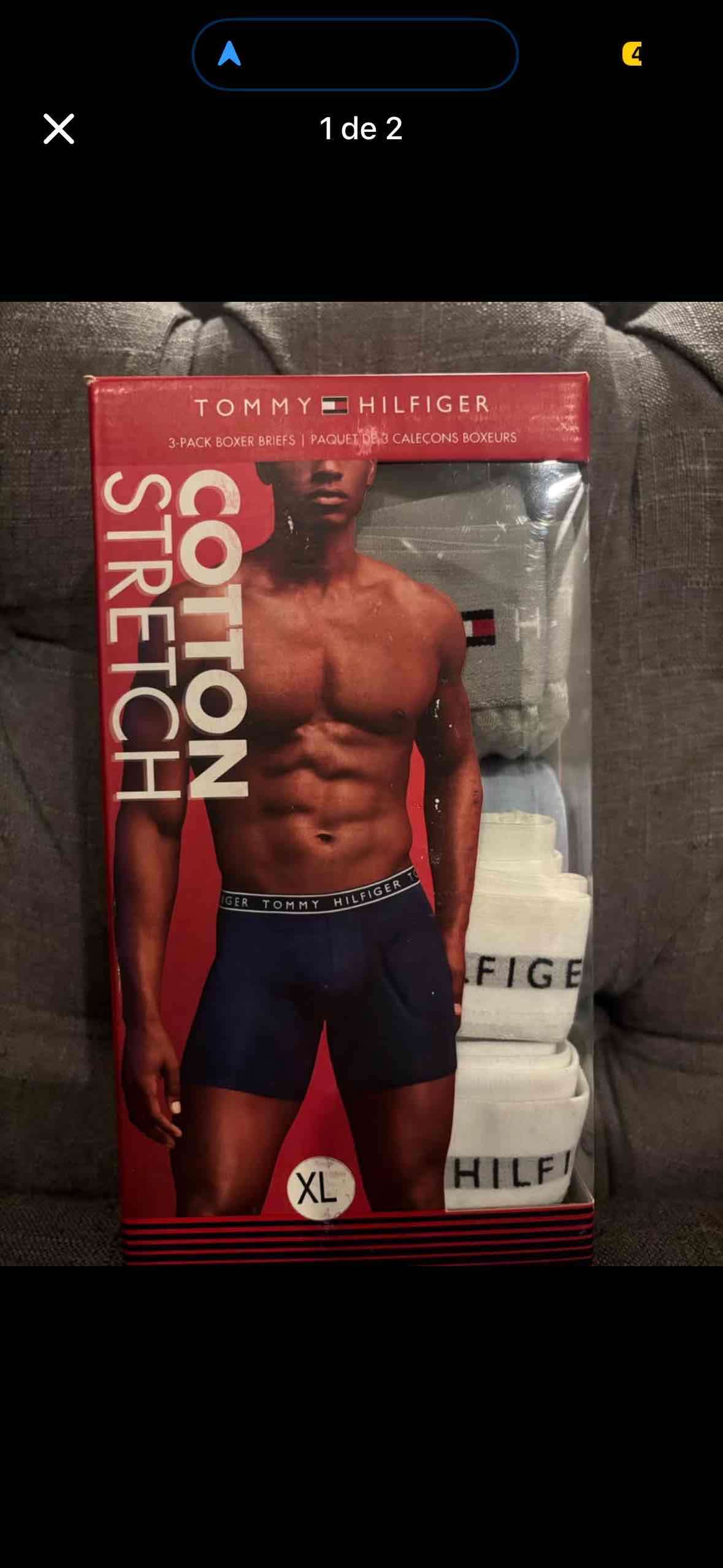 Pack 3 boxers Tommy Hilfiger L - XL - miniatura 1