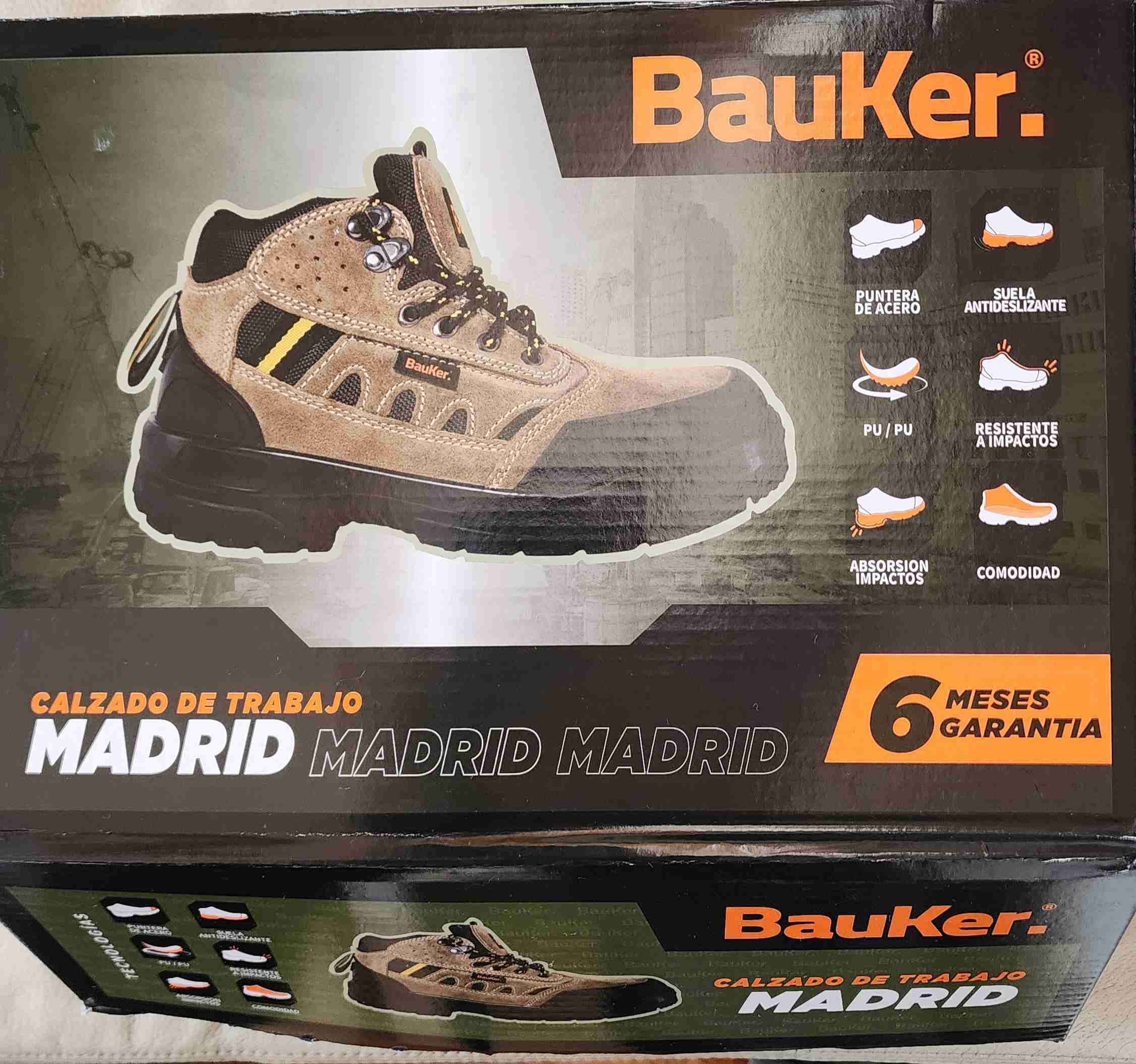 Zapatos de trabajo Bauker Nuevas - miniatura 1