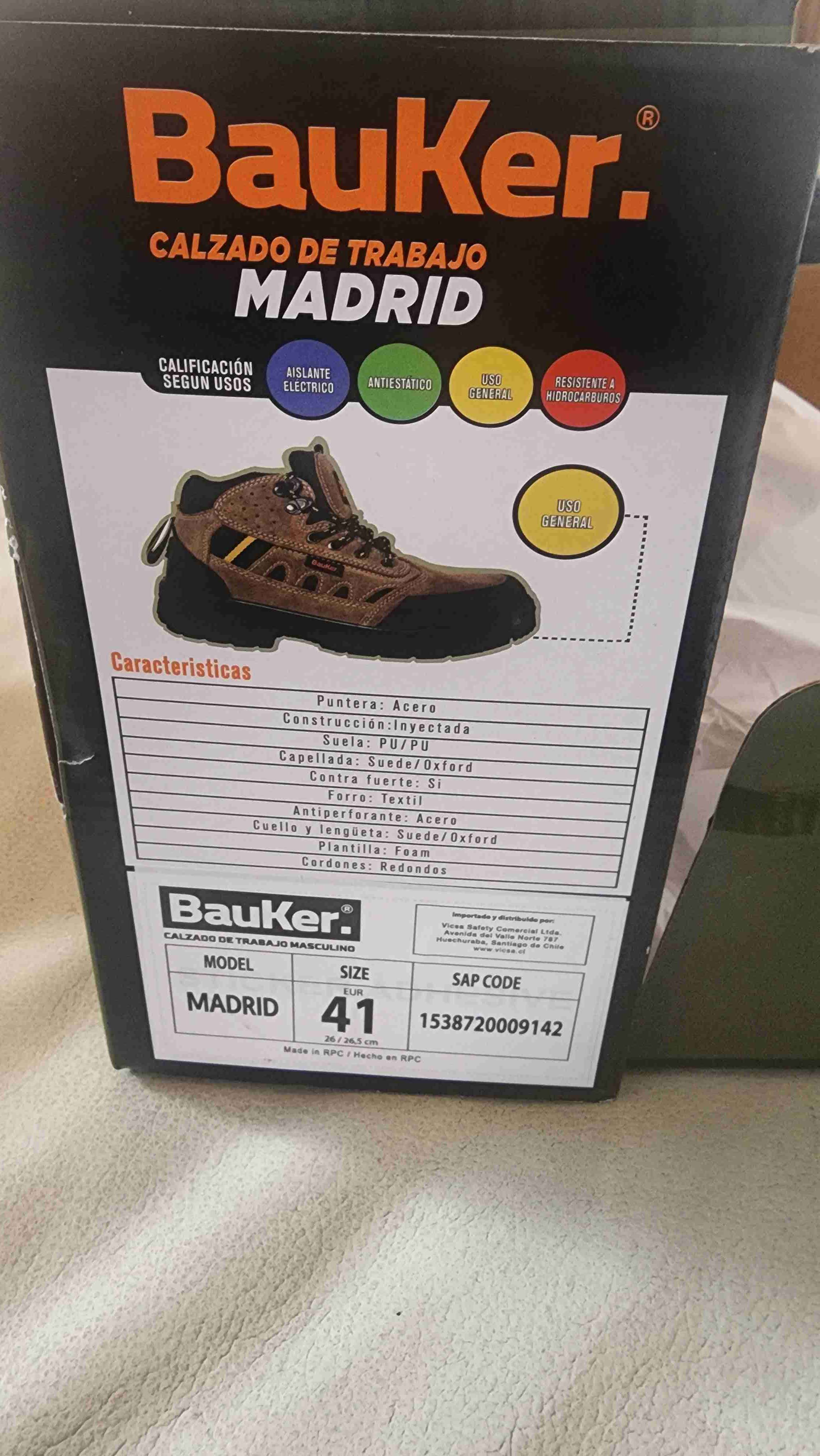Zapatos de trabajo Bauker Nuevas - miniatura 4