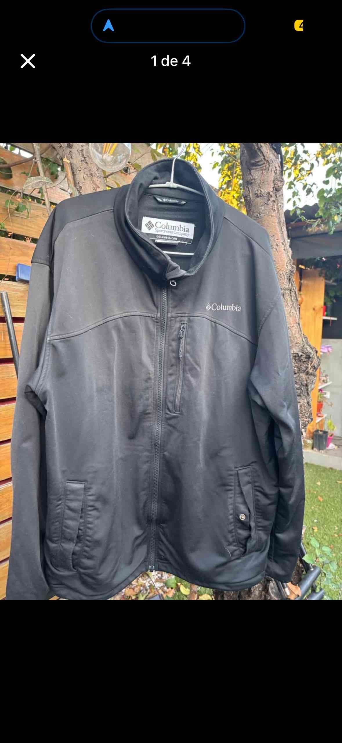 Chaqueta negra Columbia XL - miniatura 1