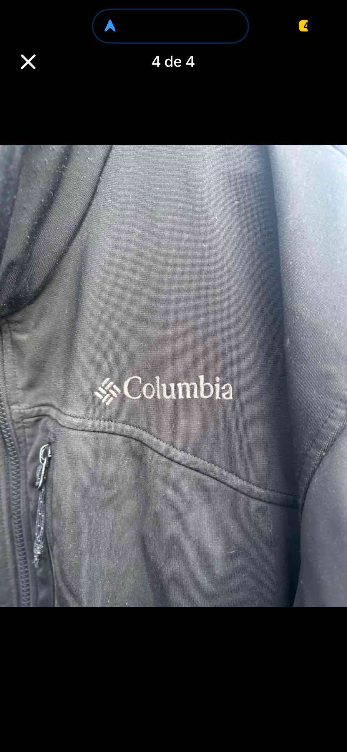 Chaqueta negra Columbia XL - miniatura 3
