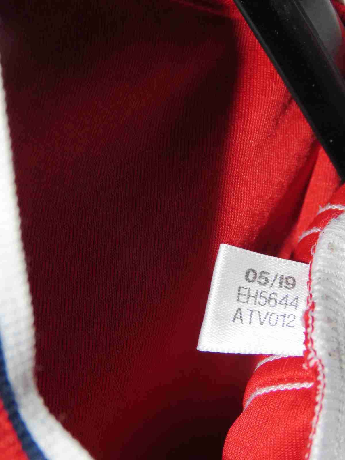 Camiseta Arsenal 19/20 Adidas roja - miniatura 4