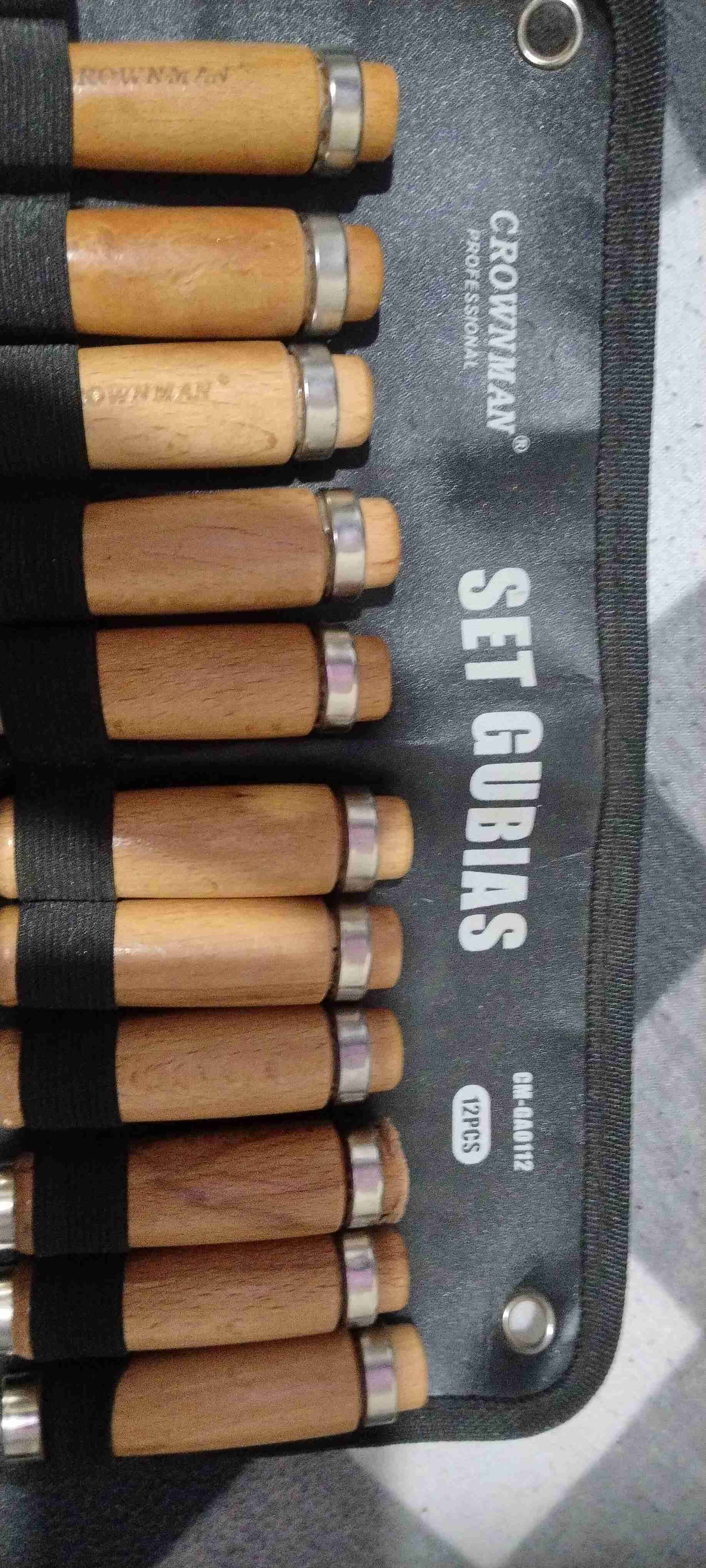 Set de gubias Crownman 12 piezas - miniatura 1