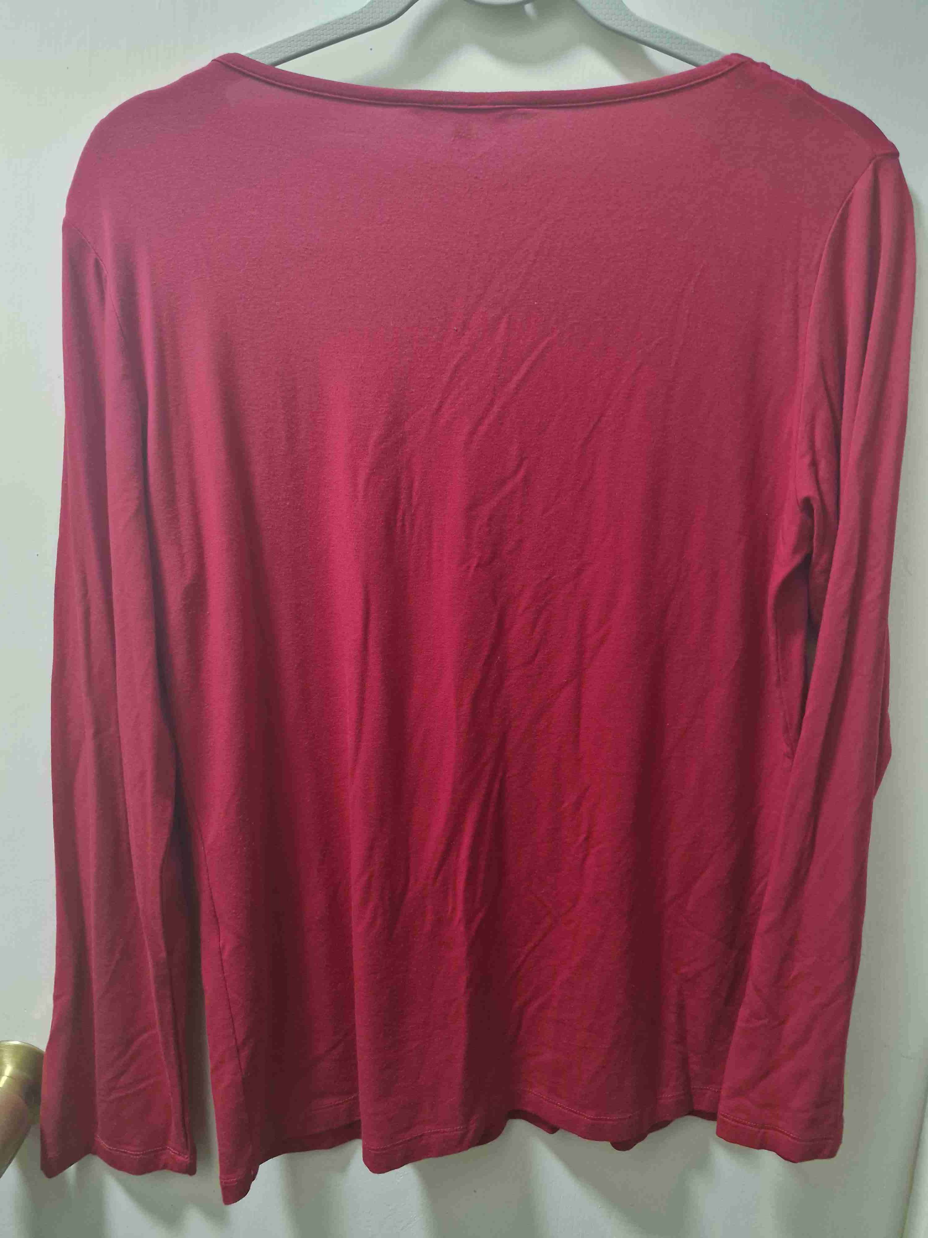 Polera roja con cierre - 2