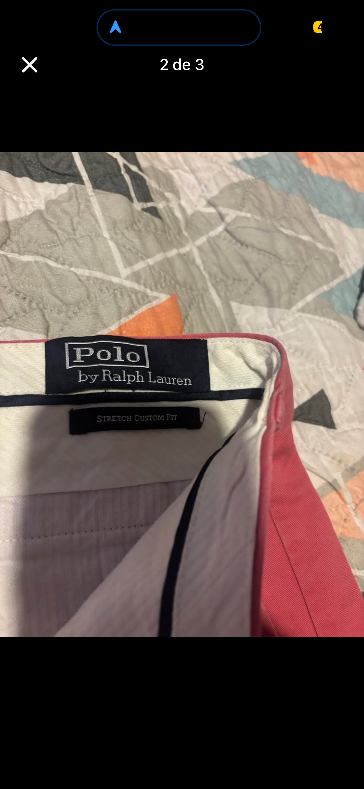 Pantalones rojos para hombre - miniatura 2