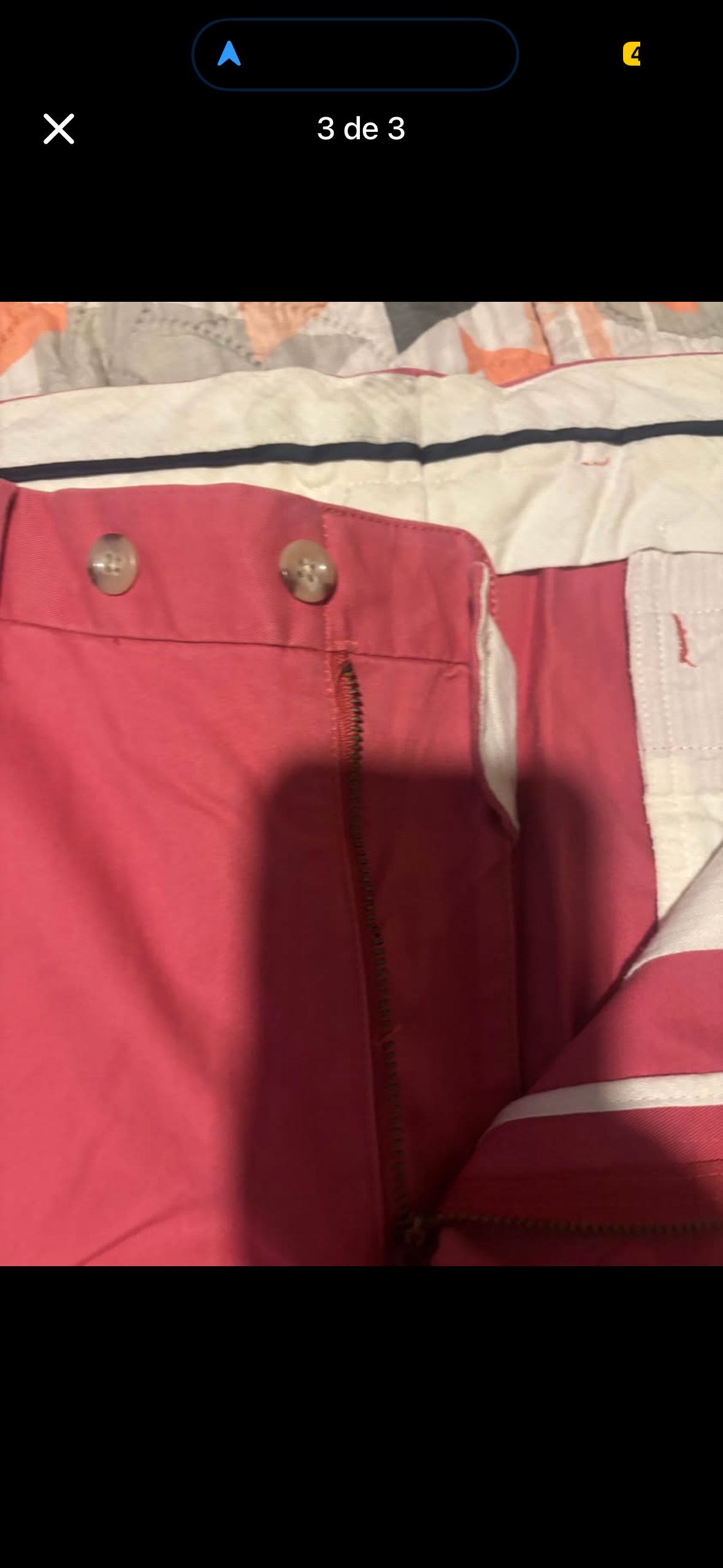 Pantalones rojos para hombre - miniatura 3