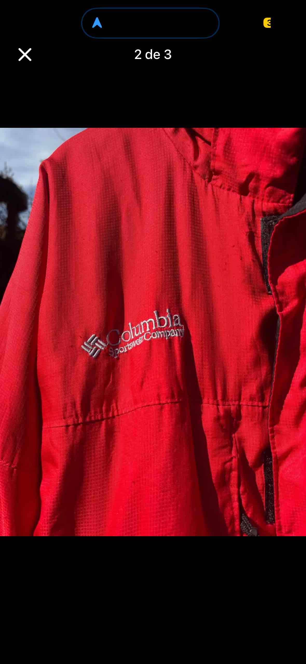 Chaqueta roja Columbia outdoor - 2