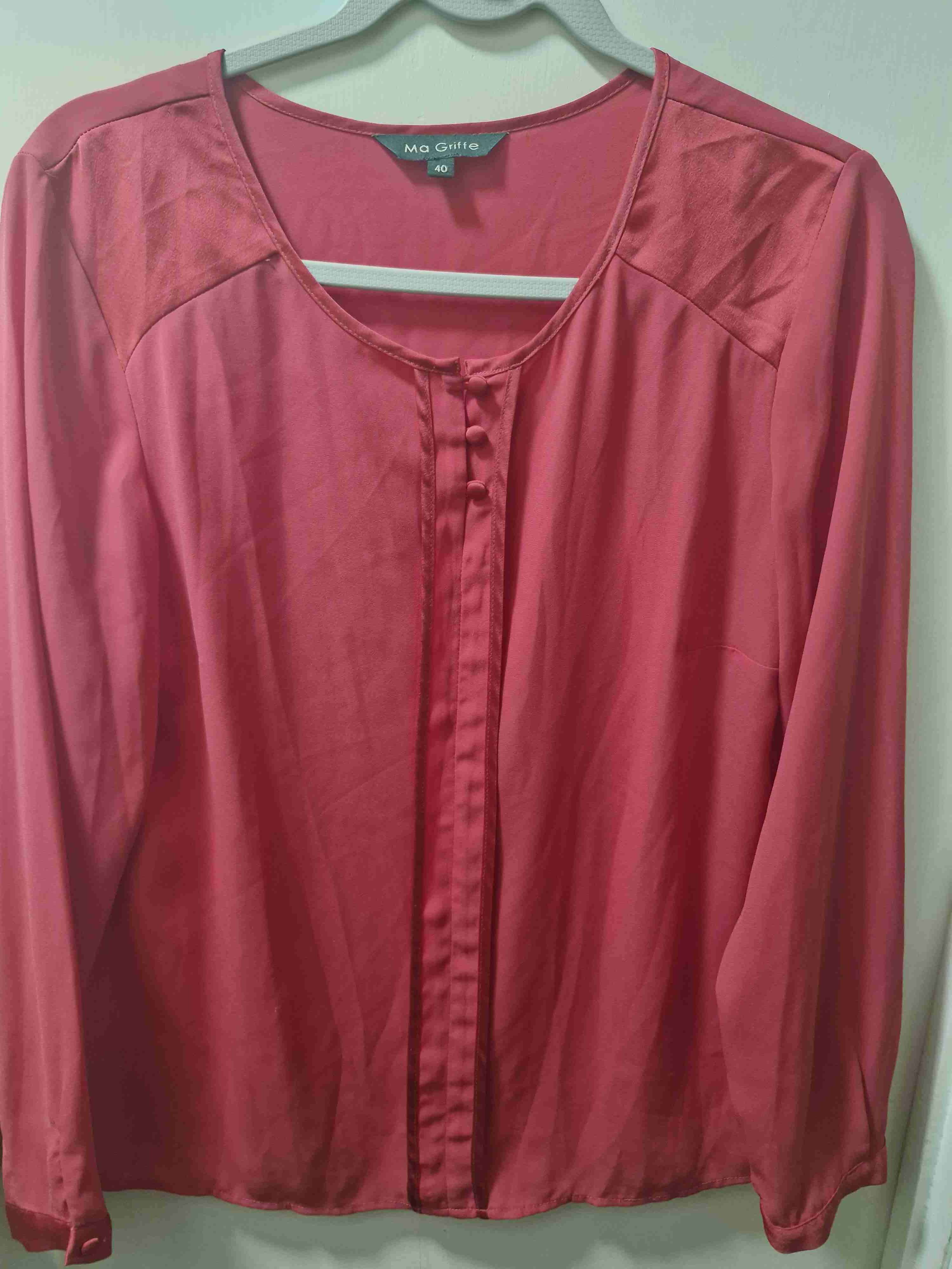 Blusa roja Ma Griffe - 1