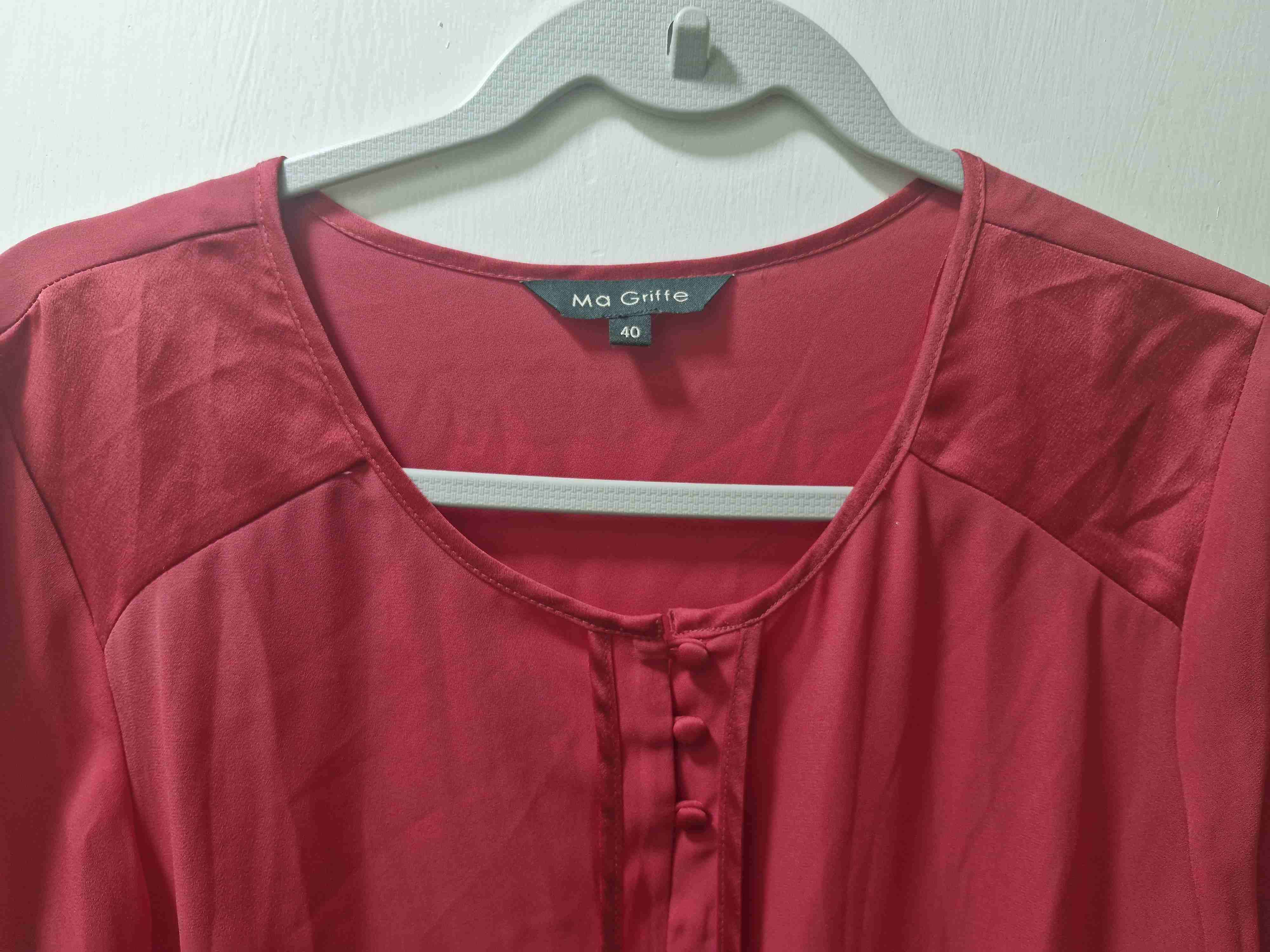Blusa roja Ma Griffe - 2