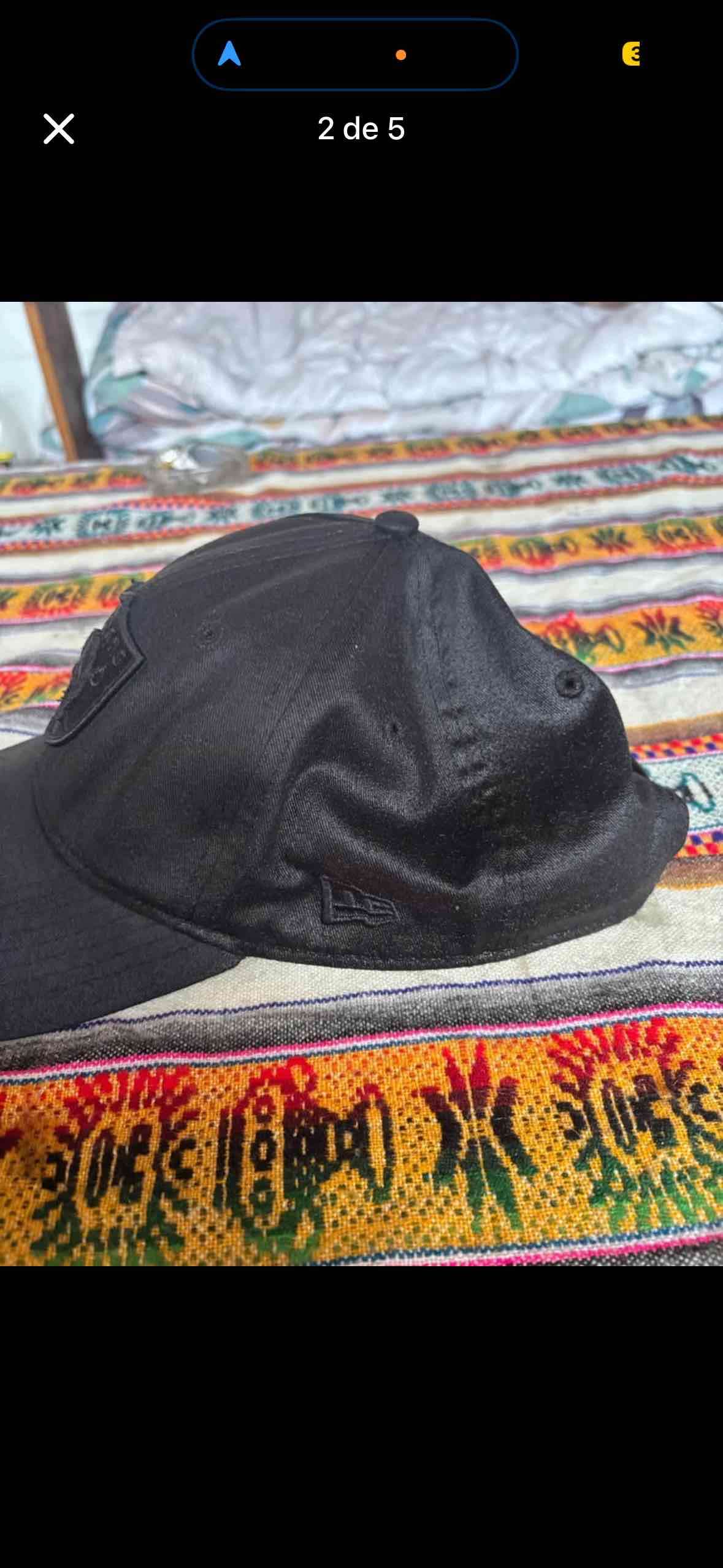 Gorra negra Raiders - miniatura 2