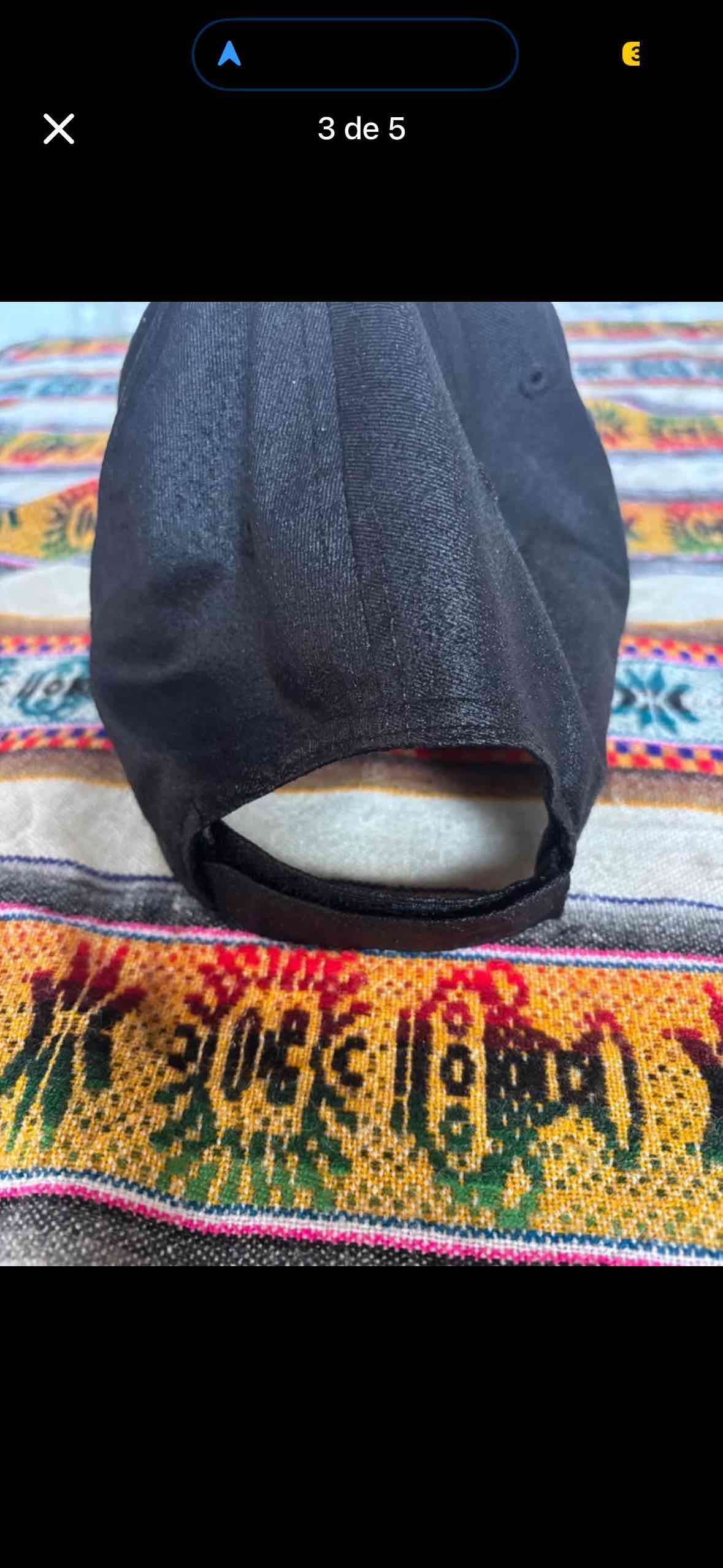 Gorra negra Raiders - miniatura 3