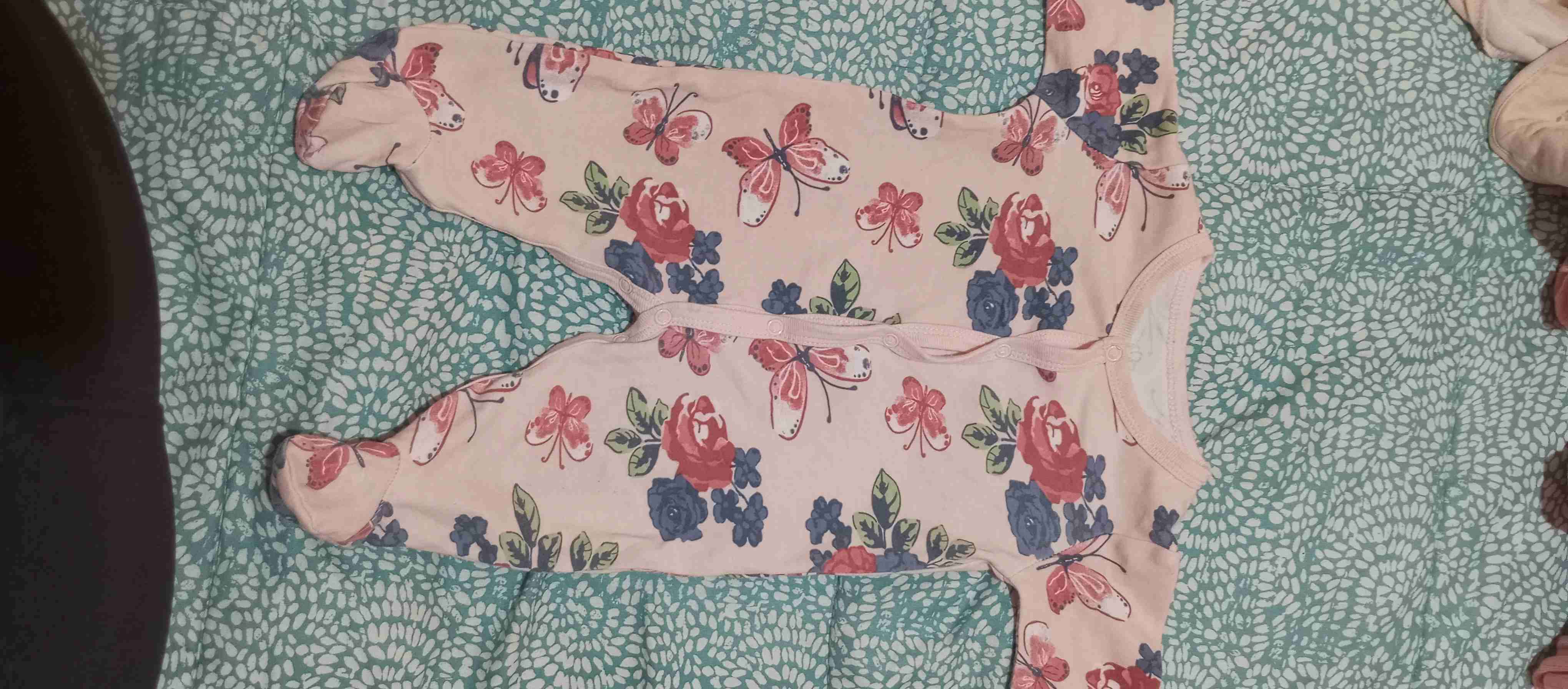 Enterito bebé con mariposas - miniatura 1