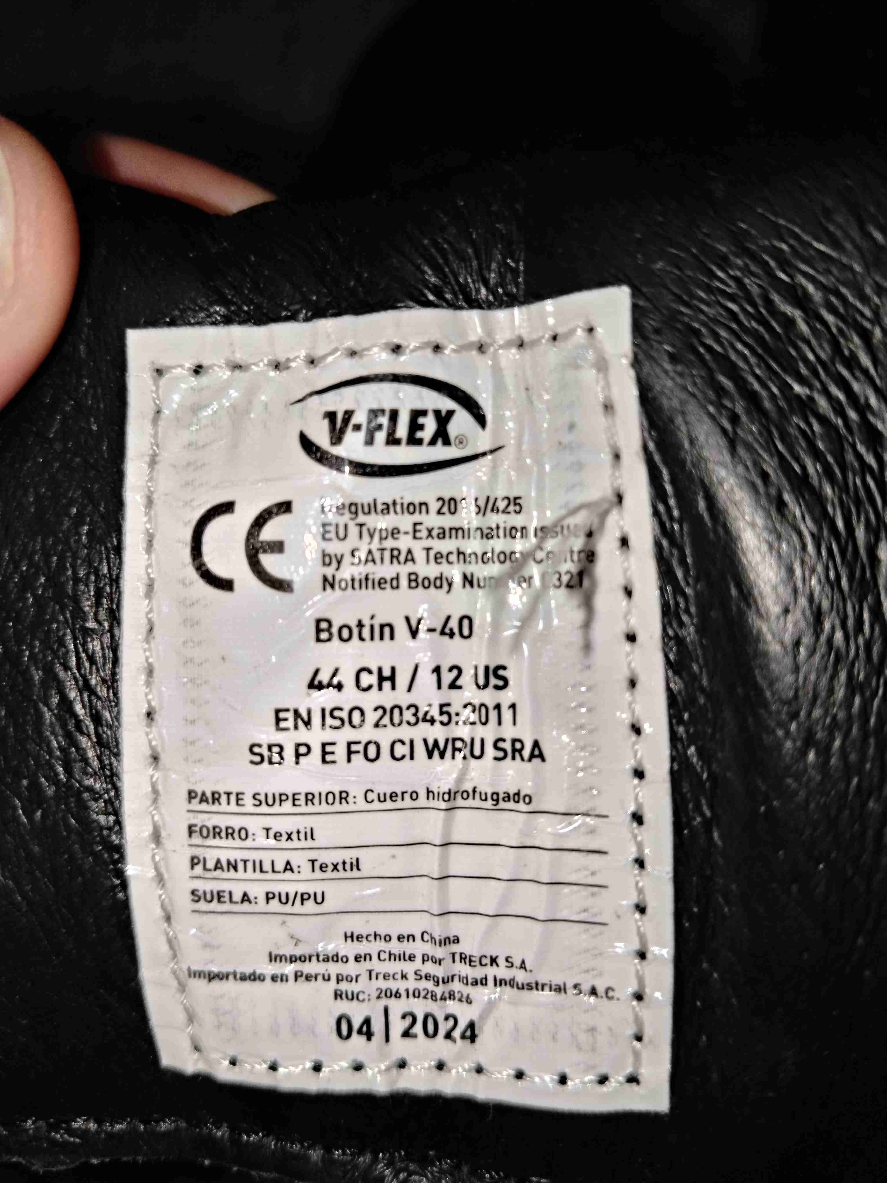 Zapatos de seguridad caña alta - miniatura 5