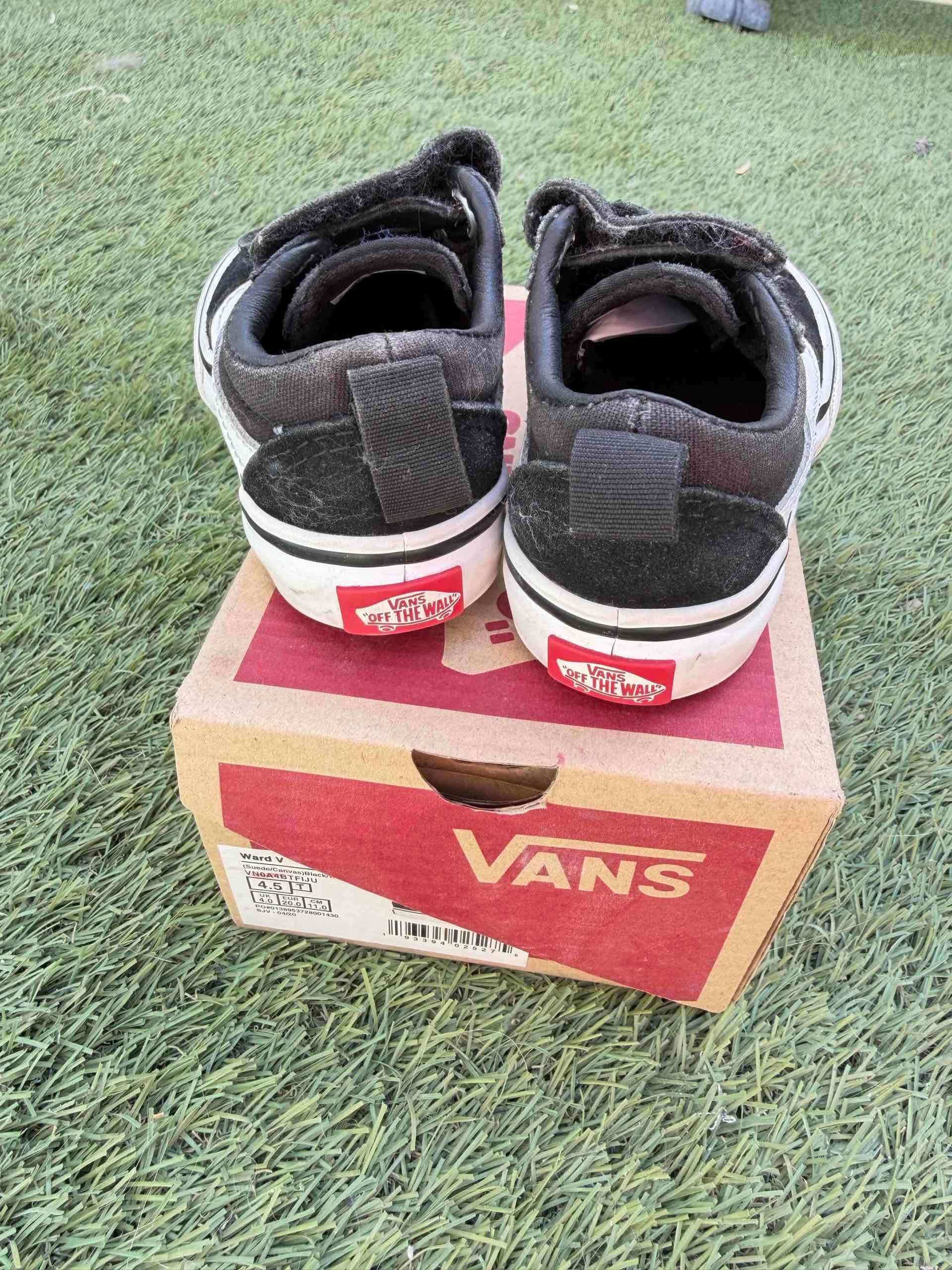 Zapatillas negras Vans niño - miniatura 3