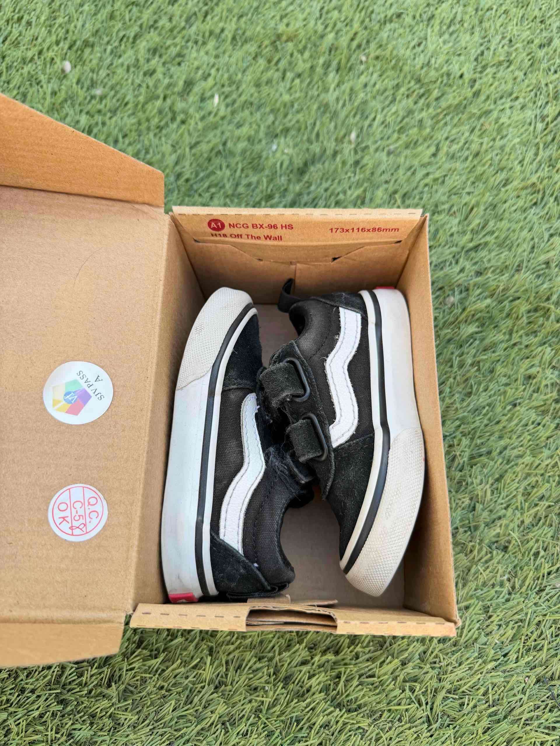 Zapatillas negras Vans niño - miniatura 4