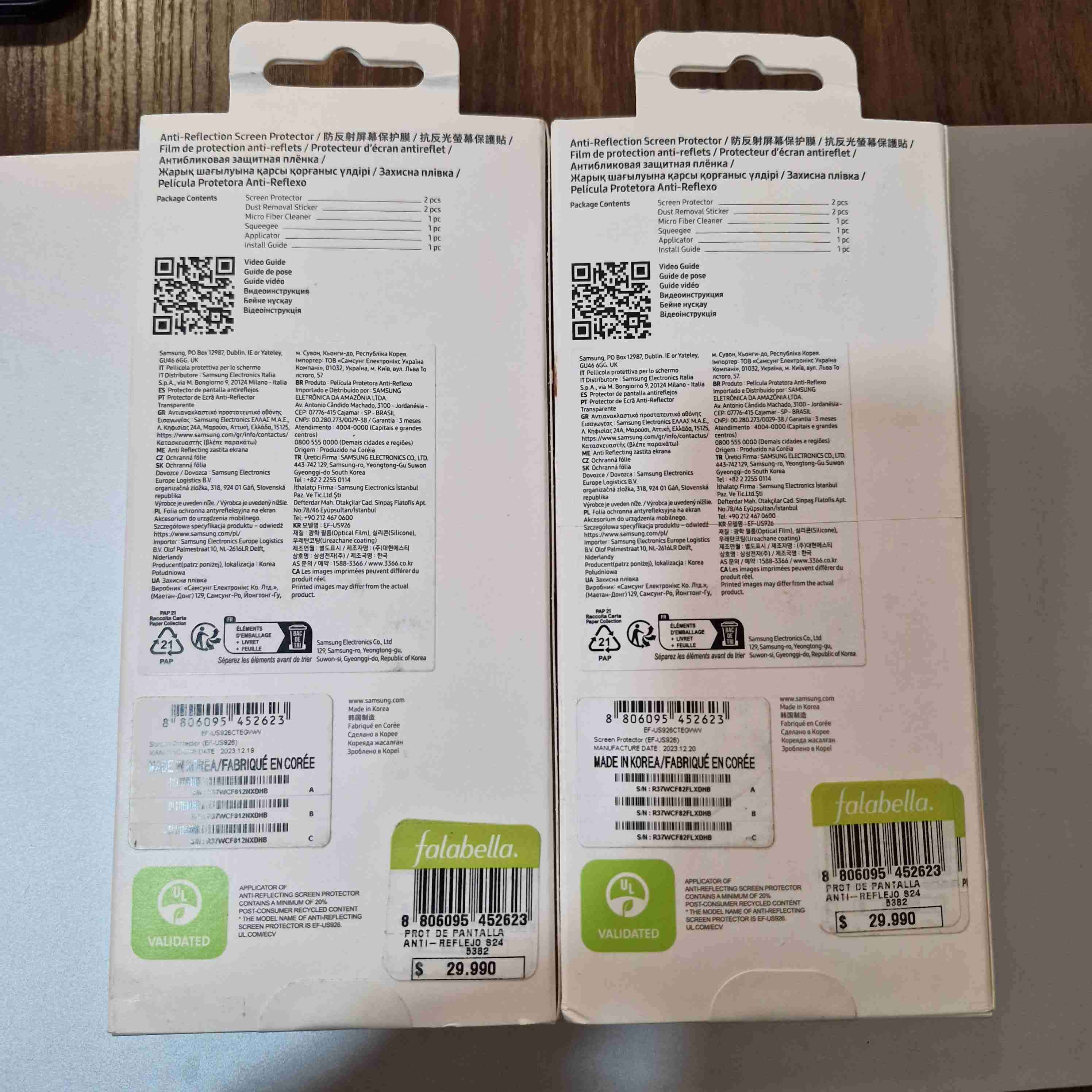 Protector de pantalla Galaxy S24+ - miniatura 3