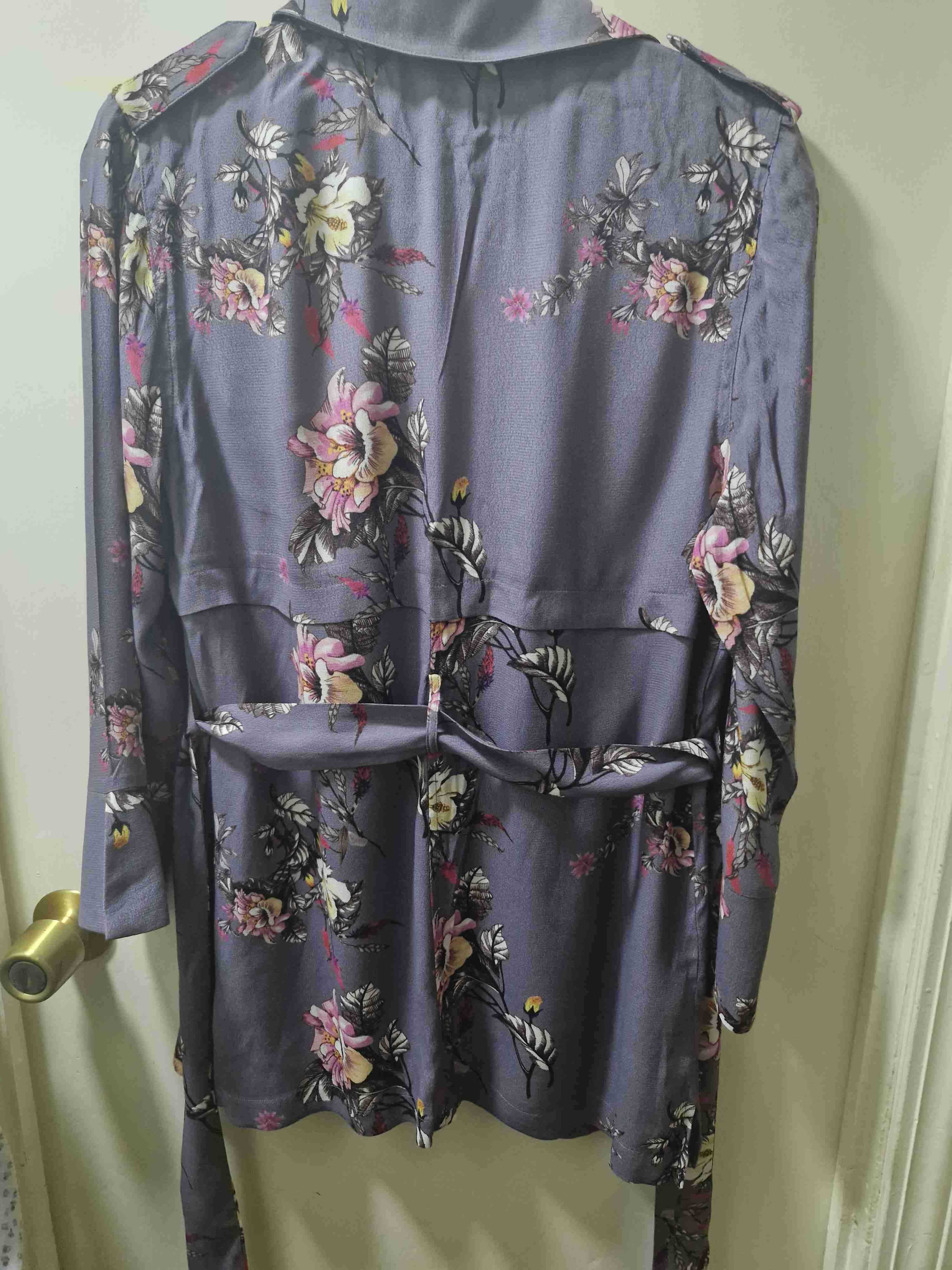 Tapado floral morado ASH - miniatura 2