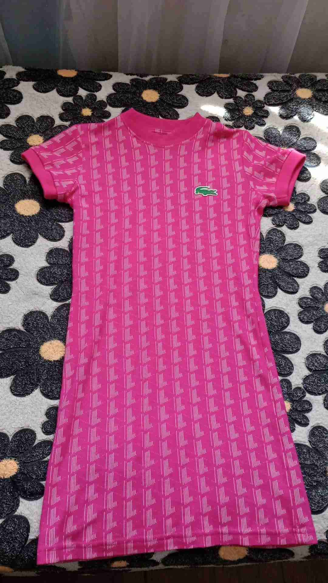 Vestido rosa lacoste