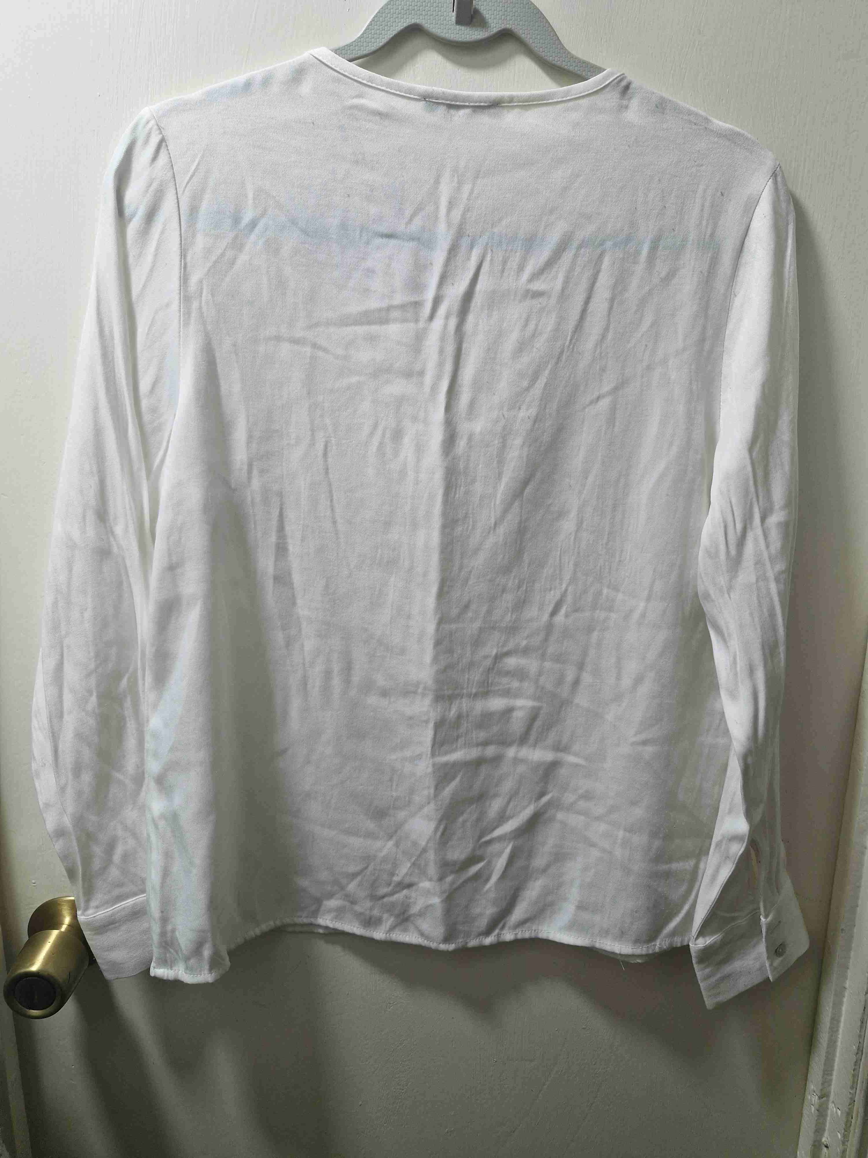 Blusa blanca con bordado - miniatura 2