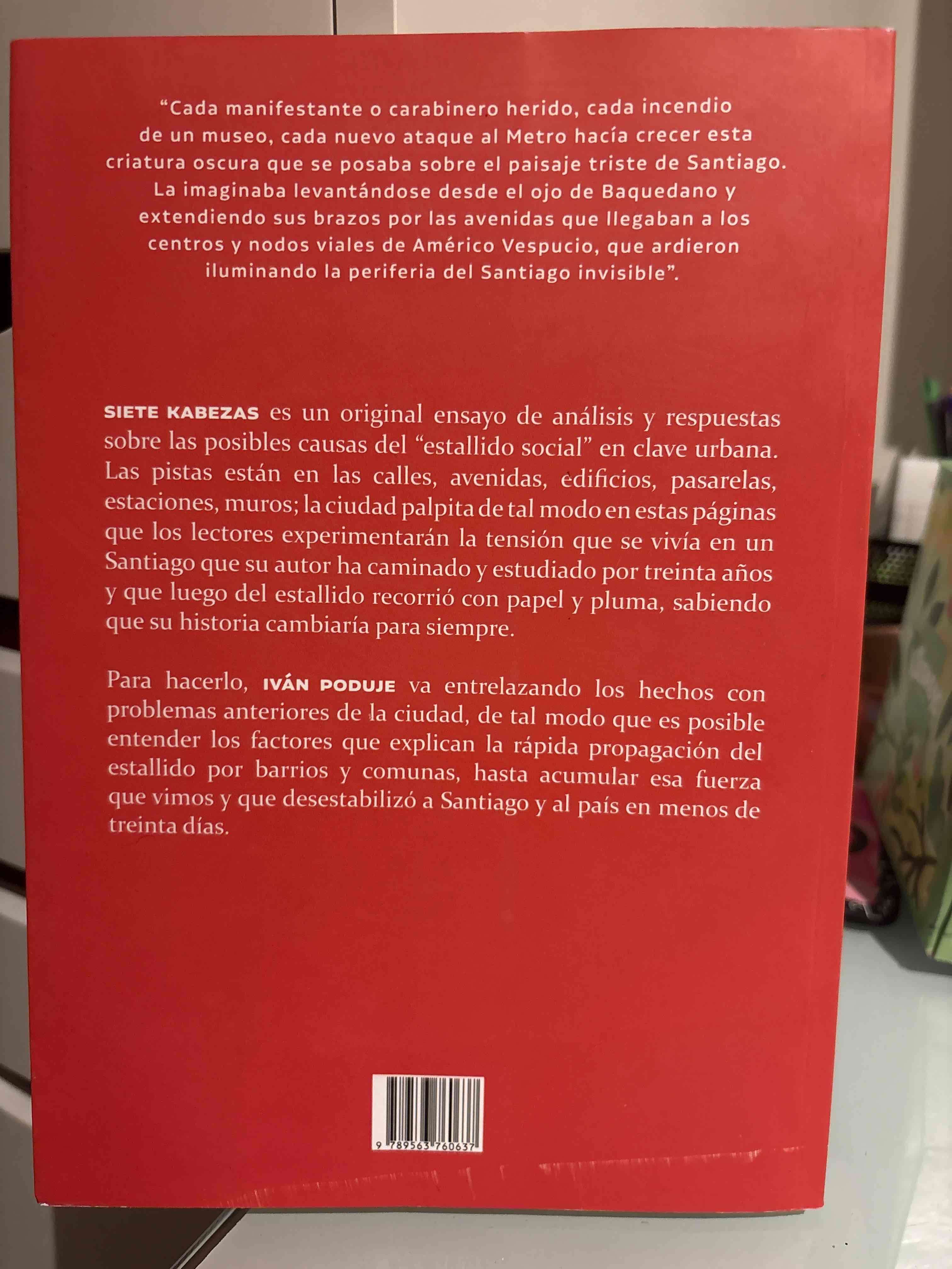 Libro Siete Kabezas - Iván Poduje - miniatura 2