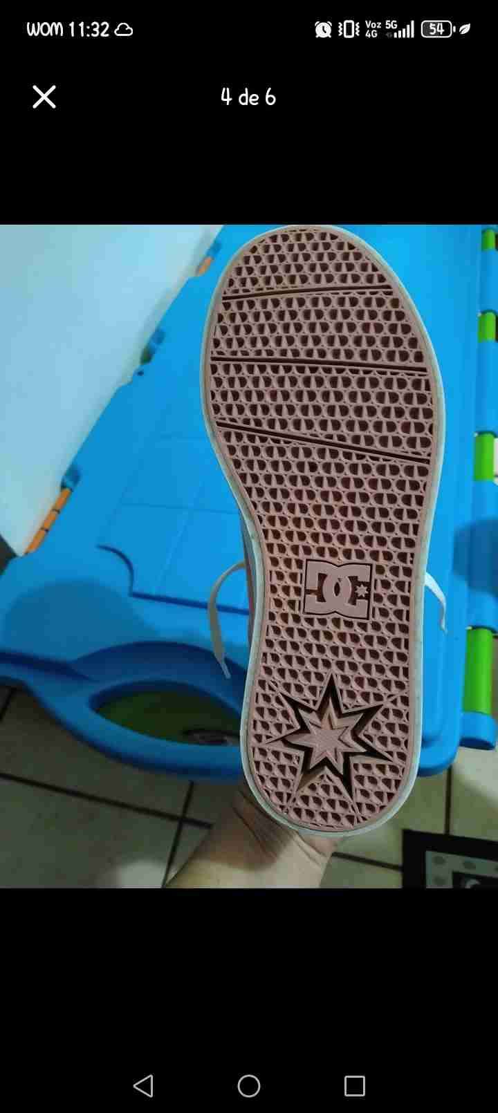 Zapatillas rosadas DC skate - miniatura 3