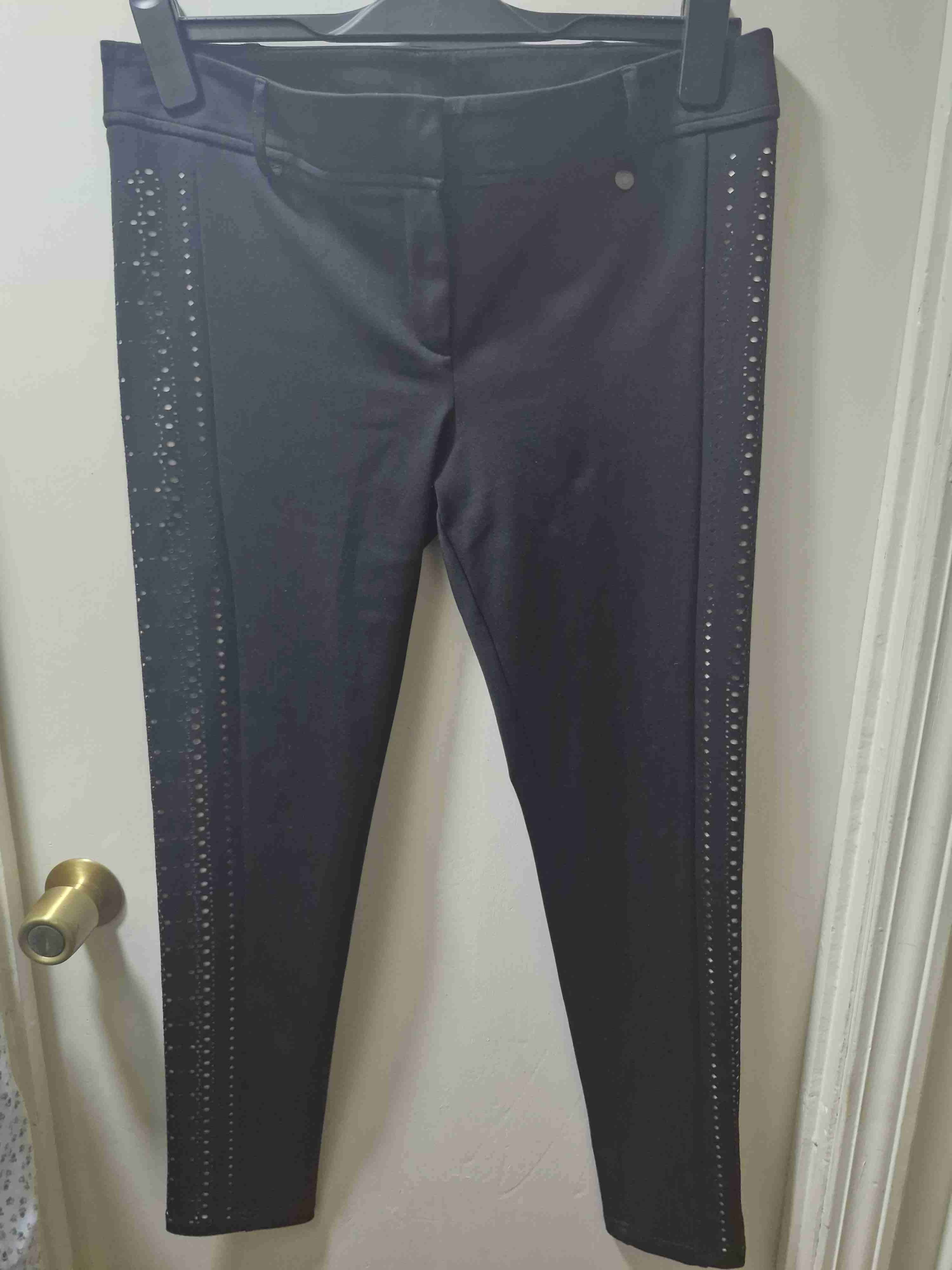 Calzas  negras con detalles blancos - miniatura 1