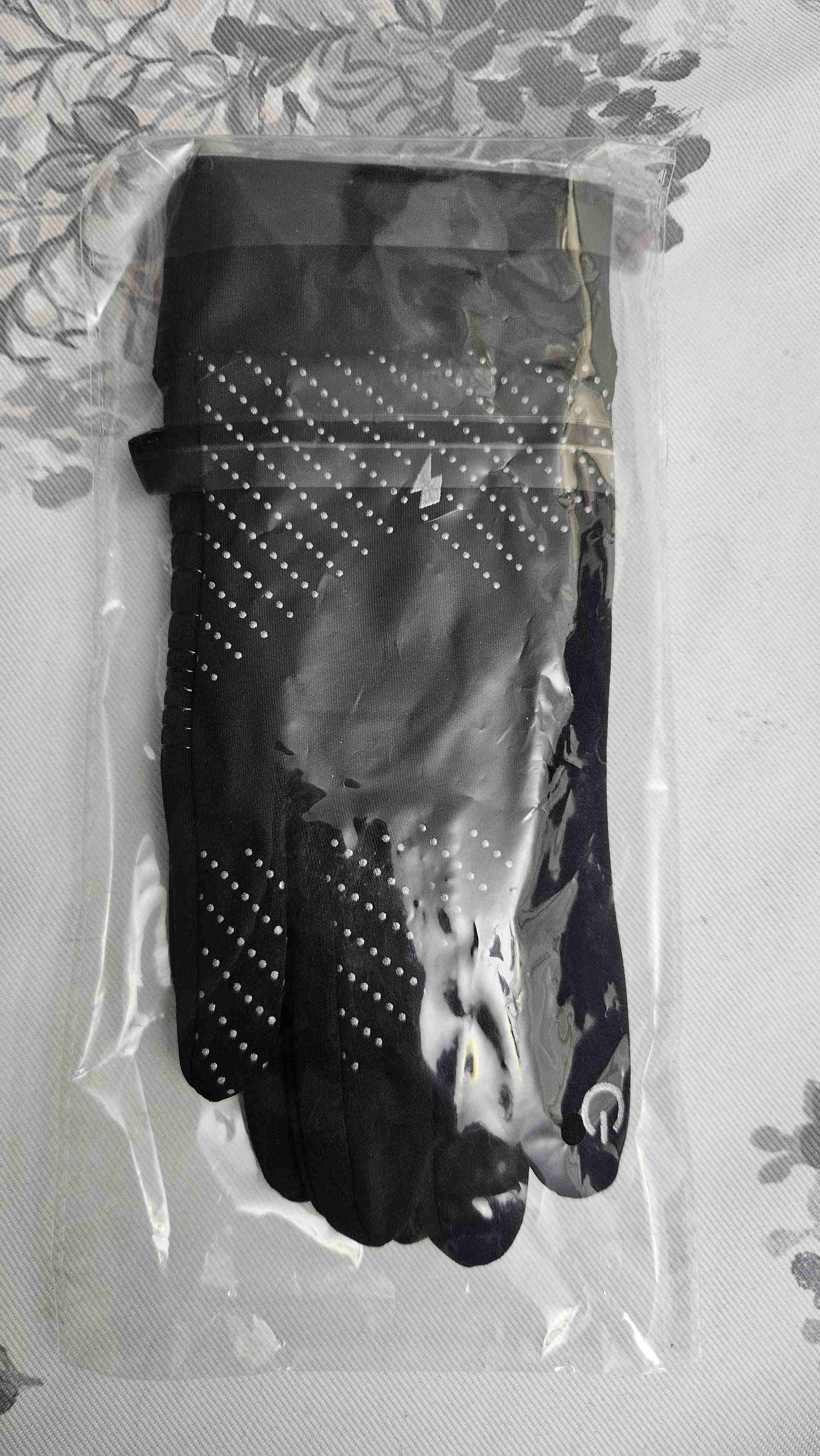 Guantes para bicicleta negros - miniatura 2