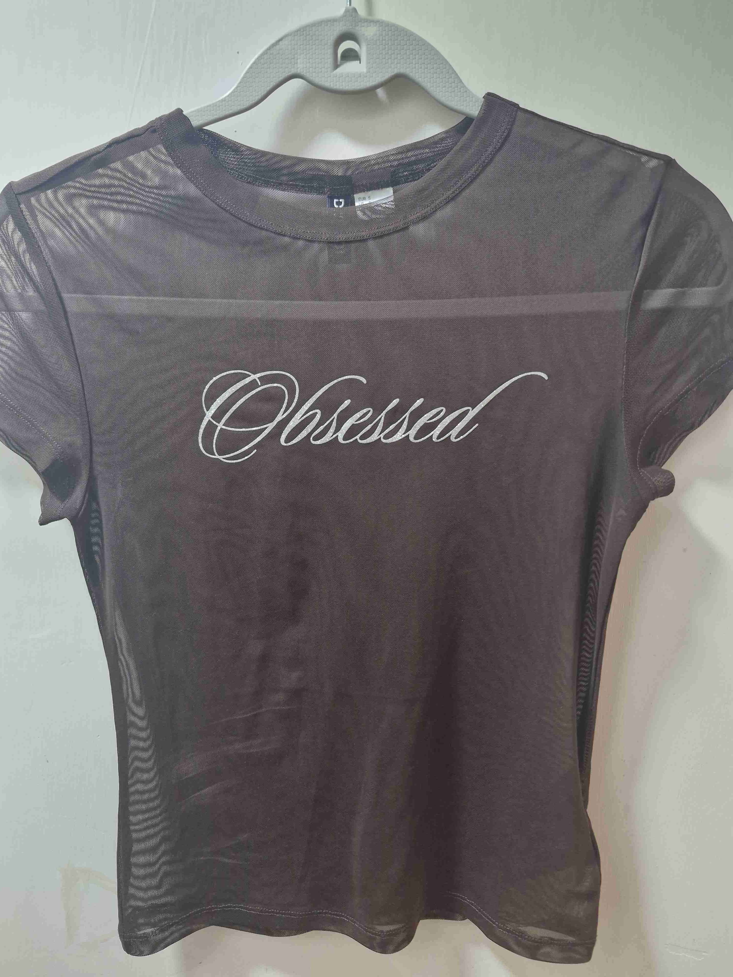 Polera transparente 'Obsessed' - miniatura 1