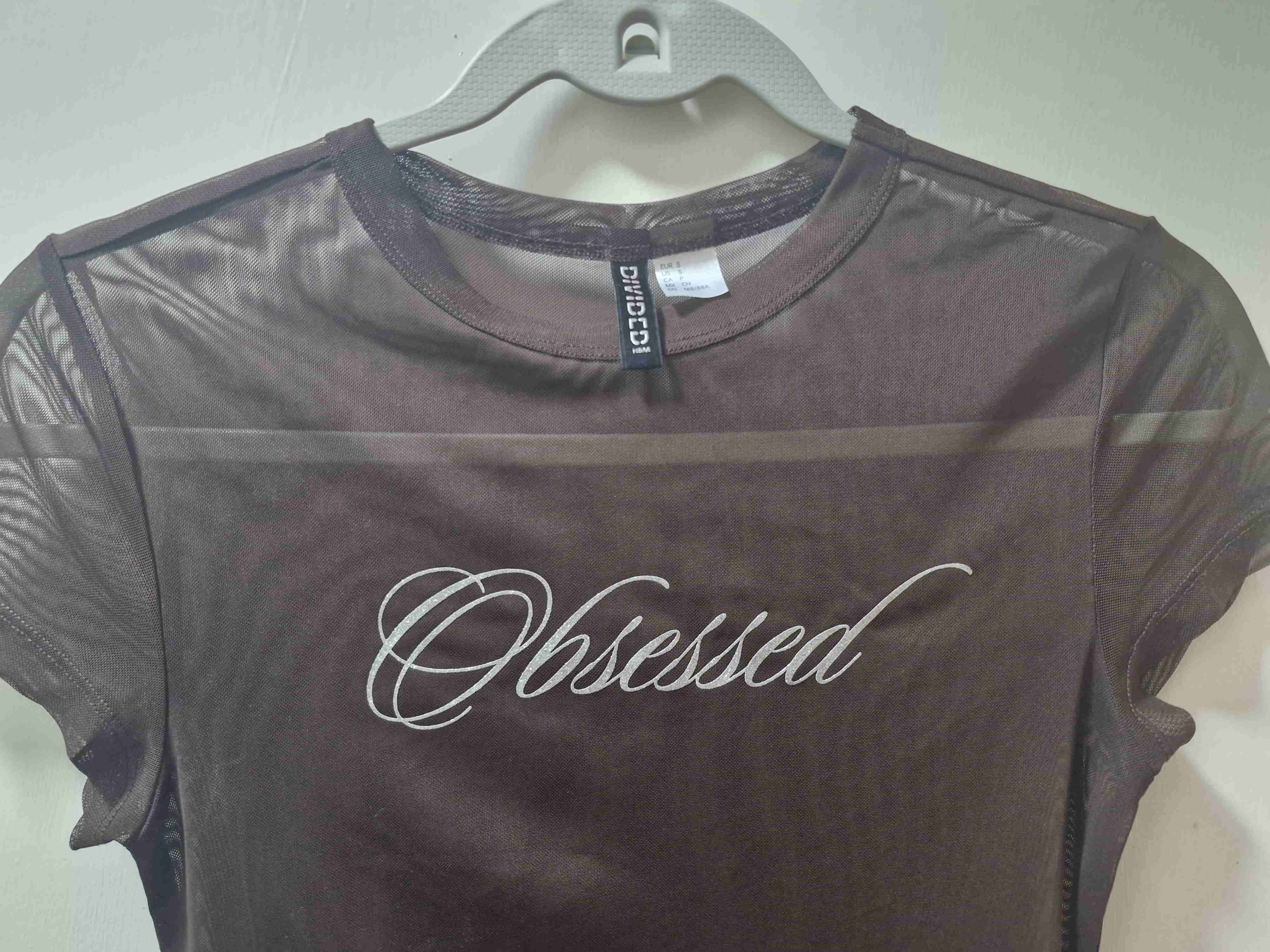 Polera transparente 'Obsessed' - miniatura 2