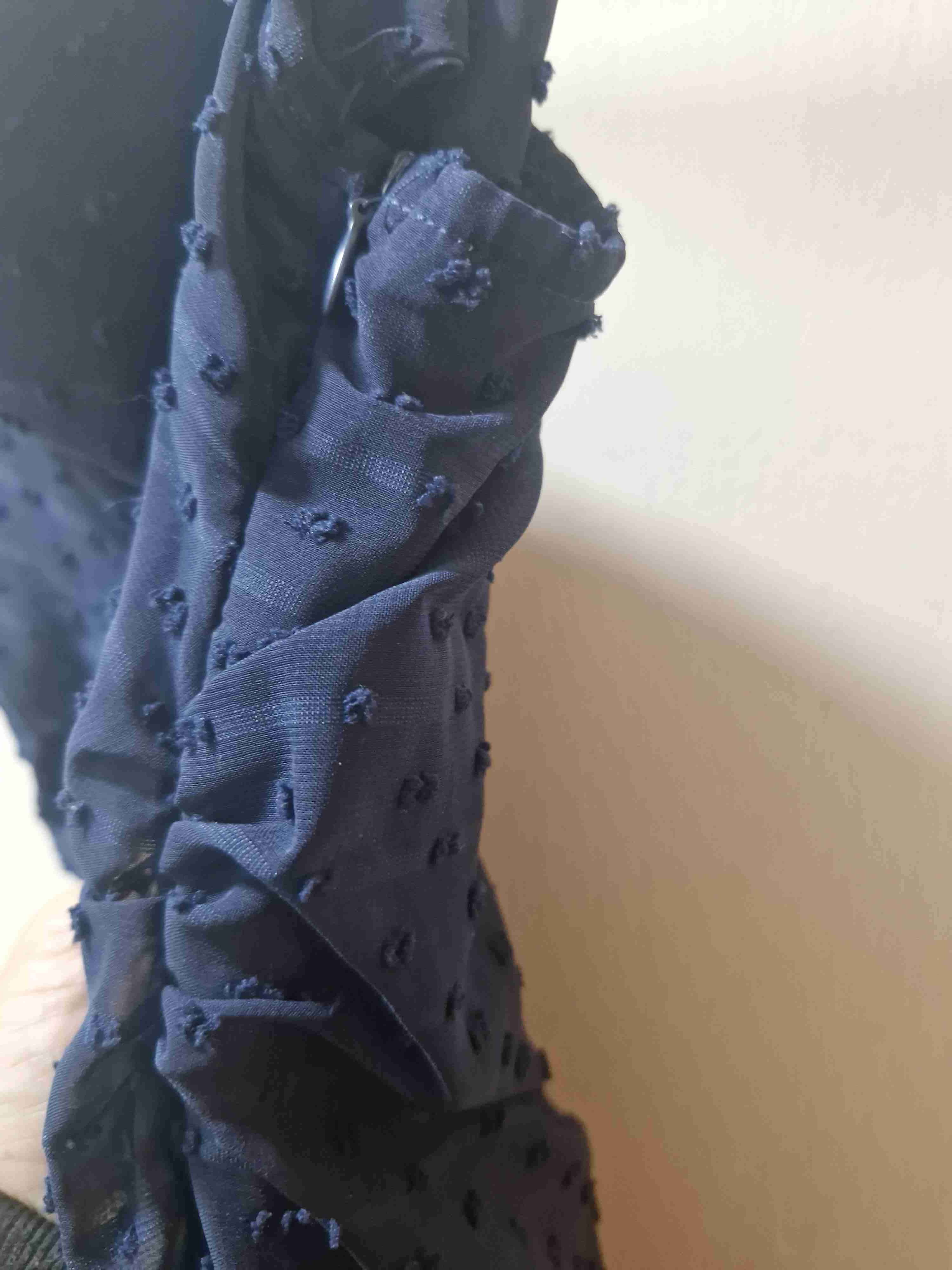 Polera larga azul de tirantes - miniatura 2