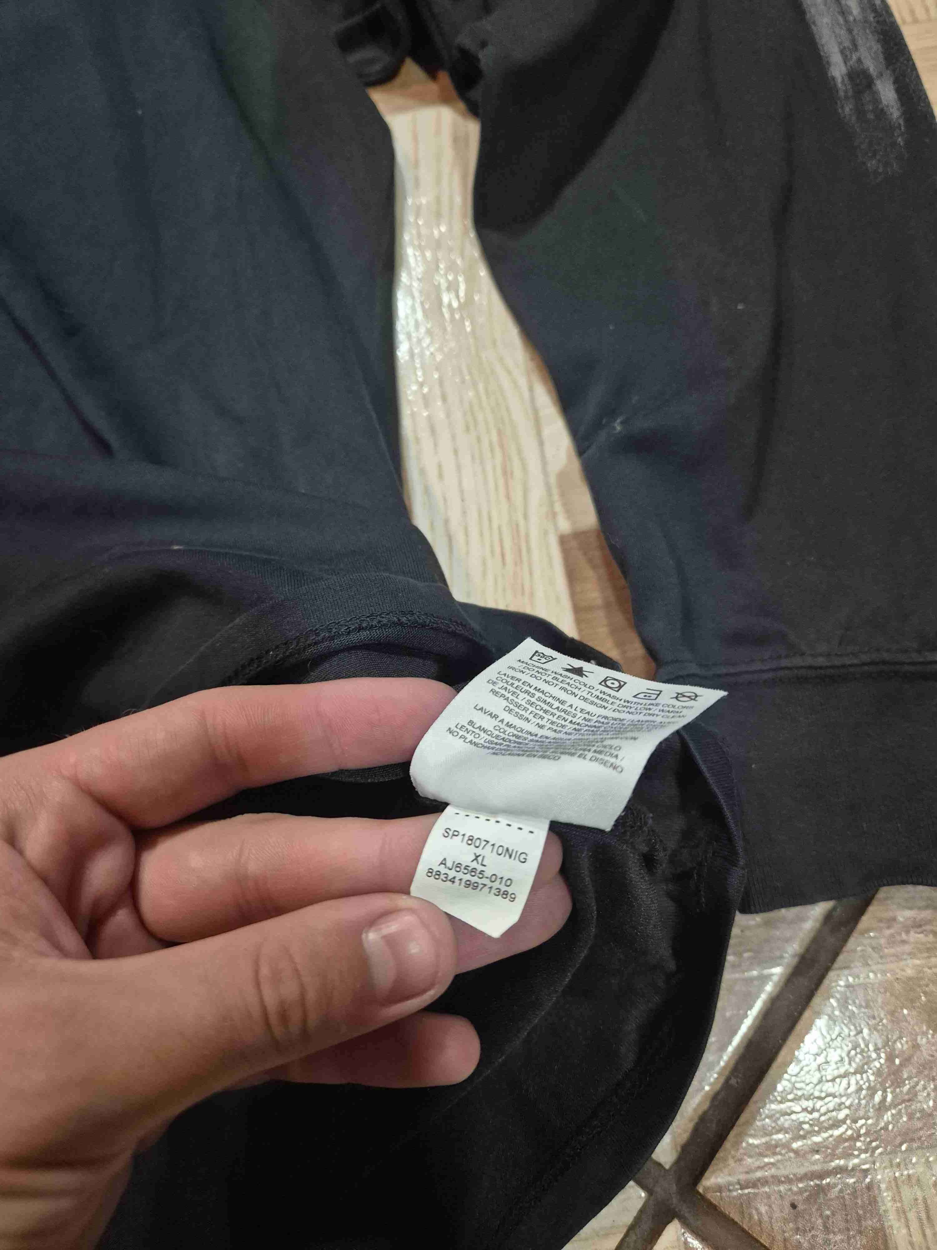 Polera negra deportiva manga larga - miniatura 5