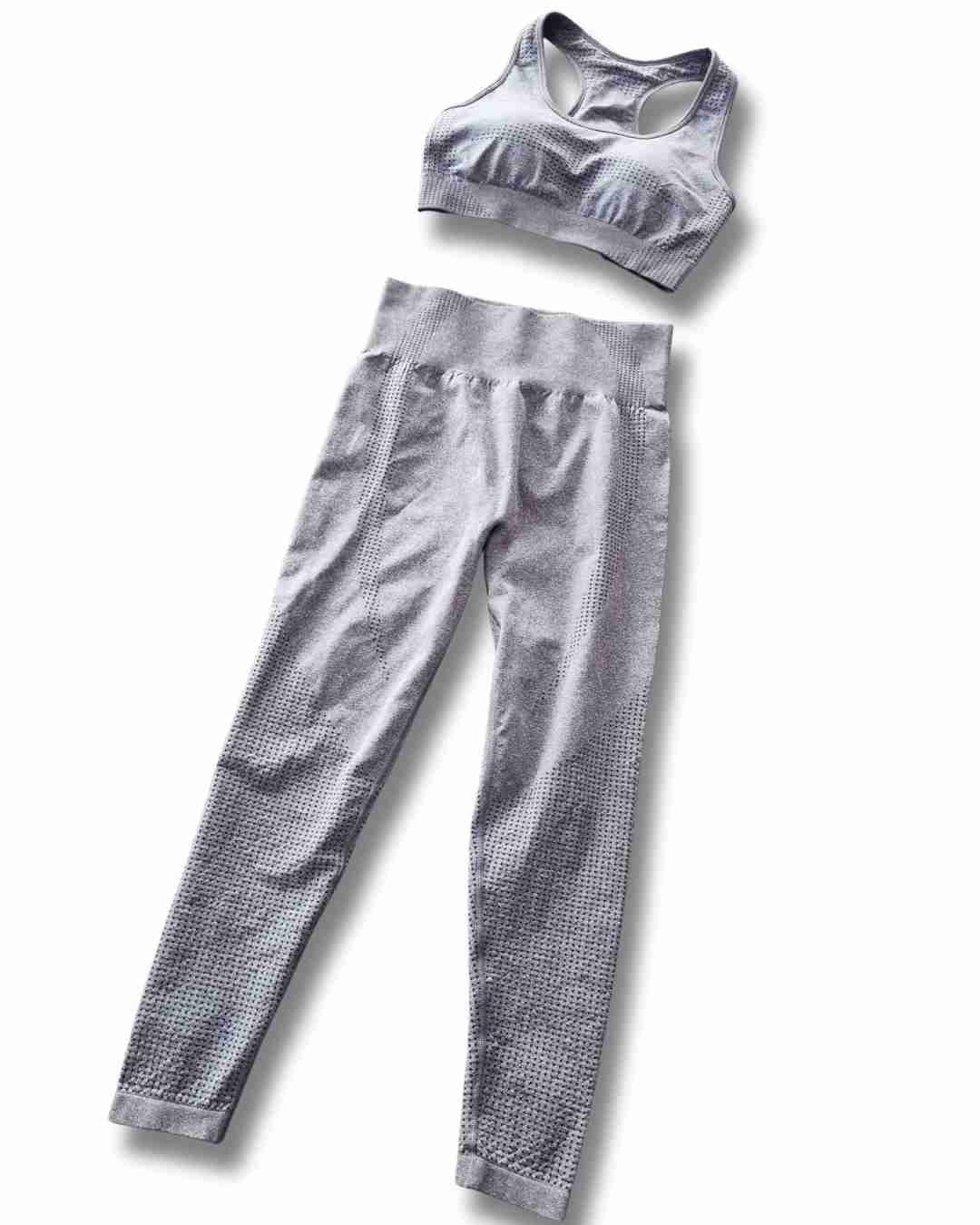 Conjunto deportivo gris mujer - miniatura 2